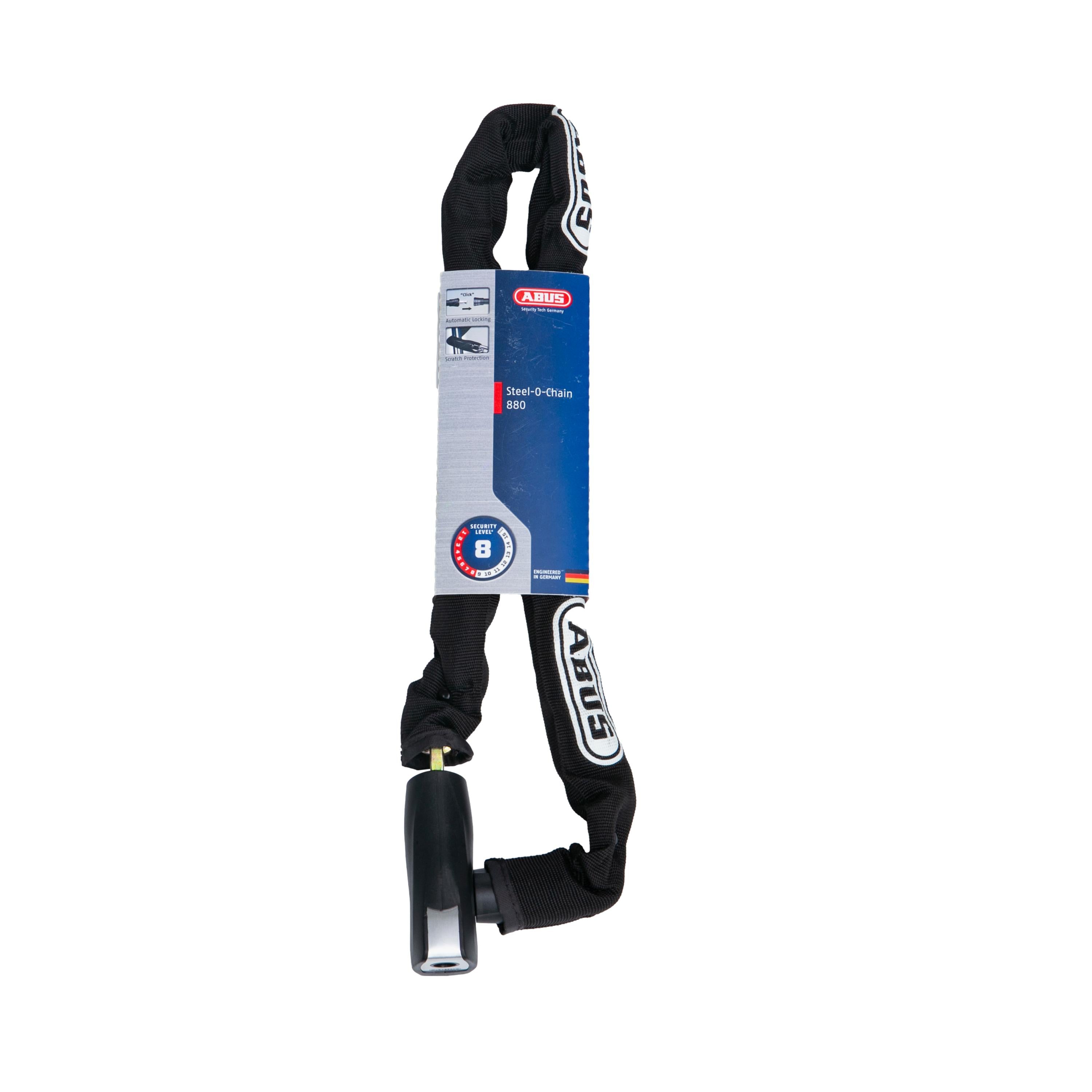 Cadeado Abus 880/85 Steel-O-Chain Preto