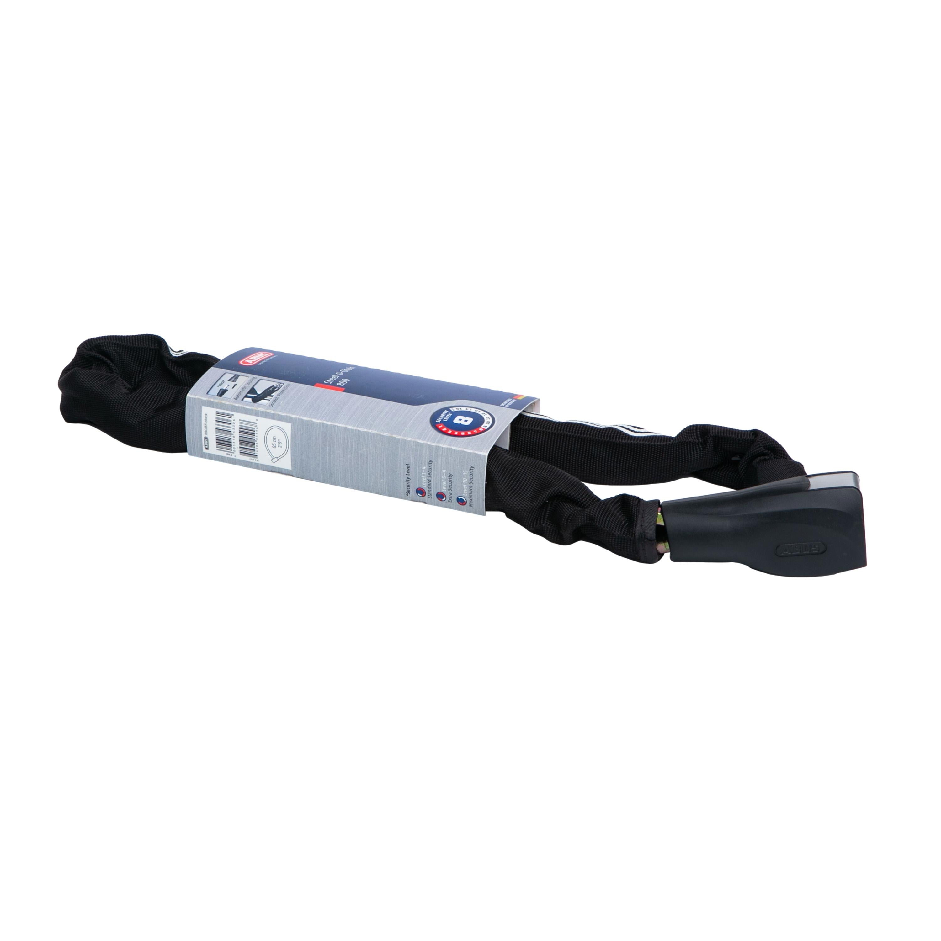 Cadeado Abus 880/85 Steel-O-Chain Preto
