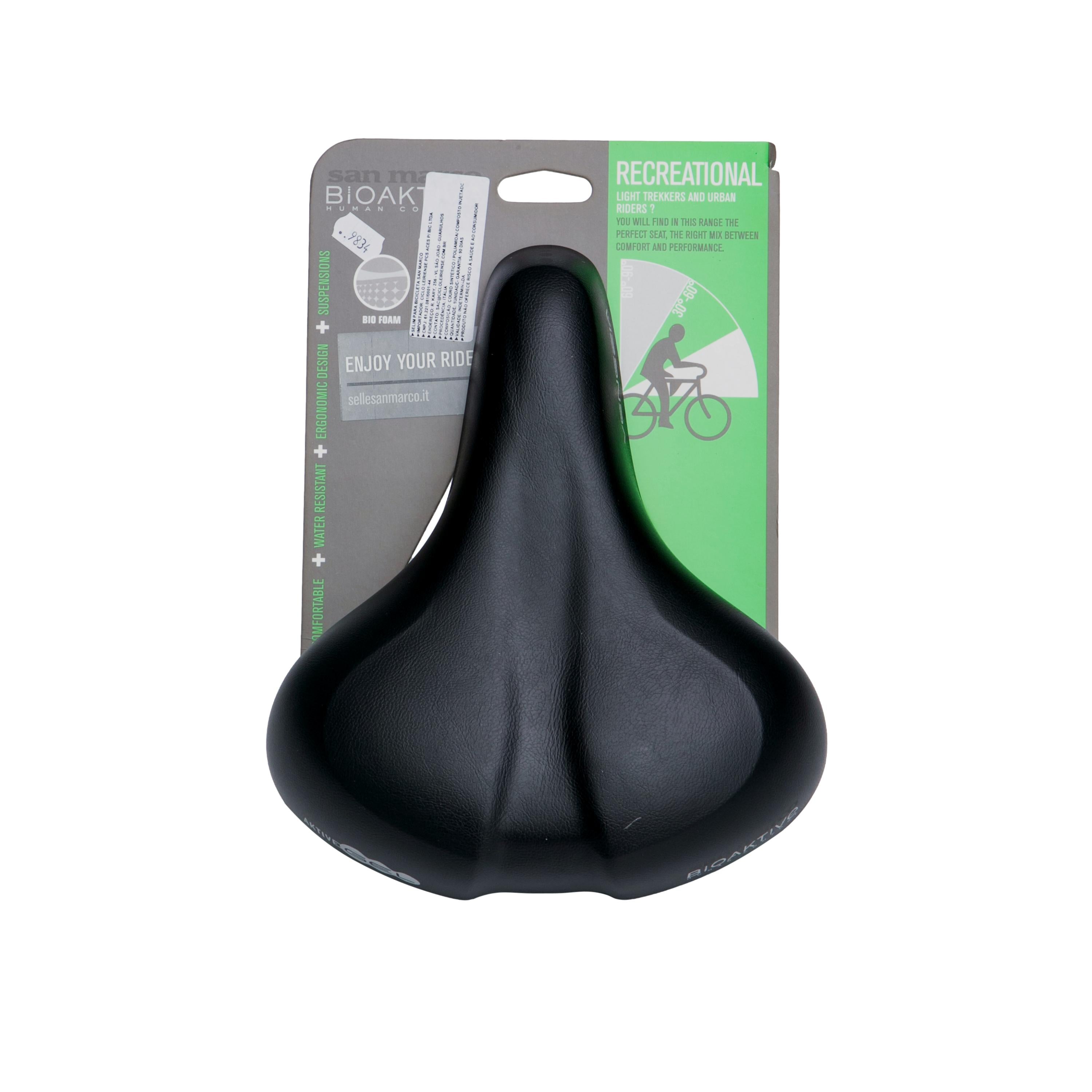 Banco Selim Selle San Marco Venezia Elegance Preto Gel