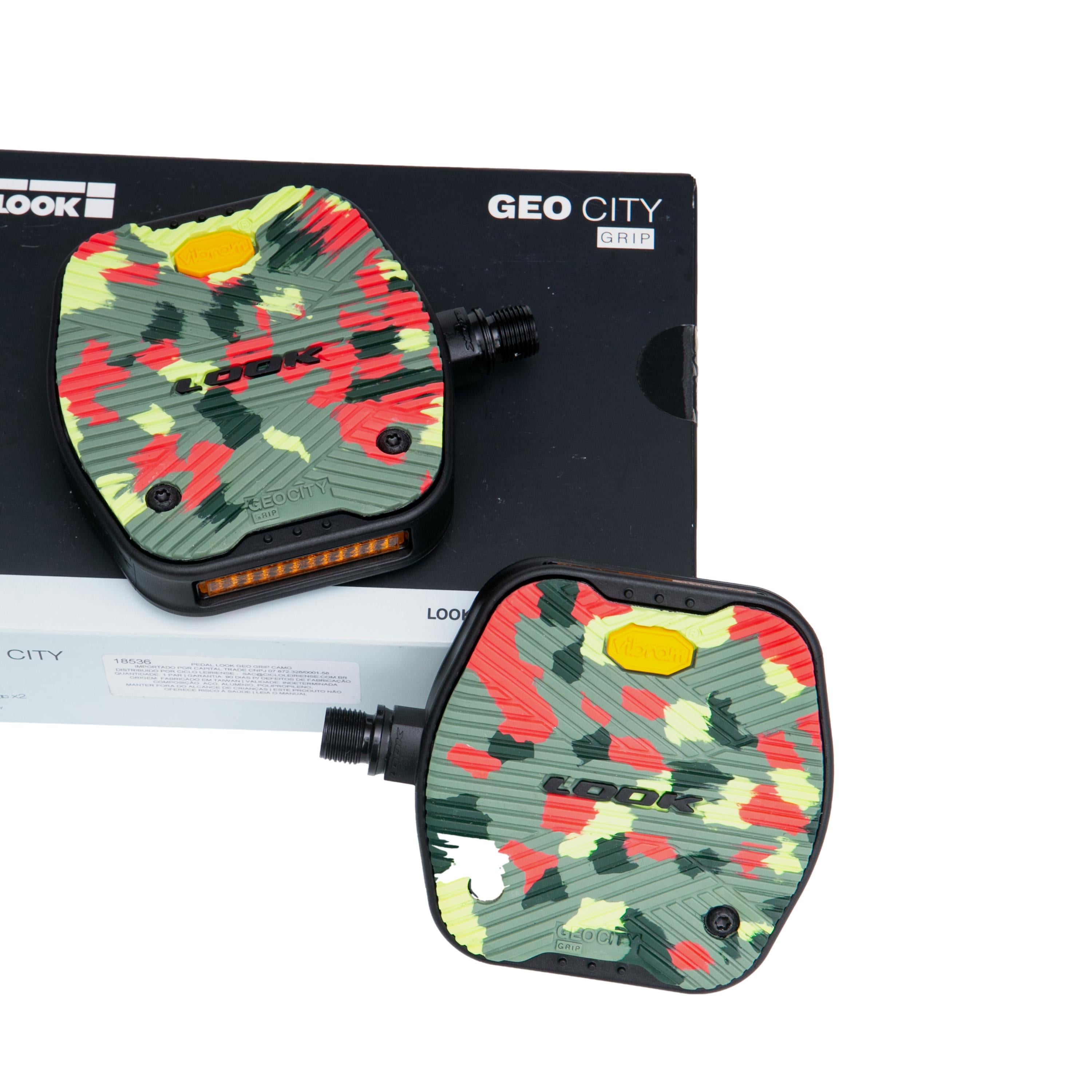 Pedal Look Geo Grip Camo