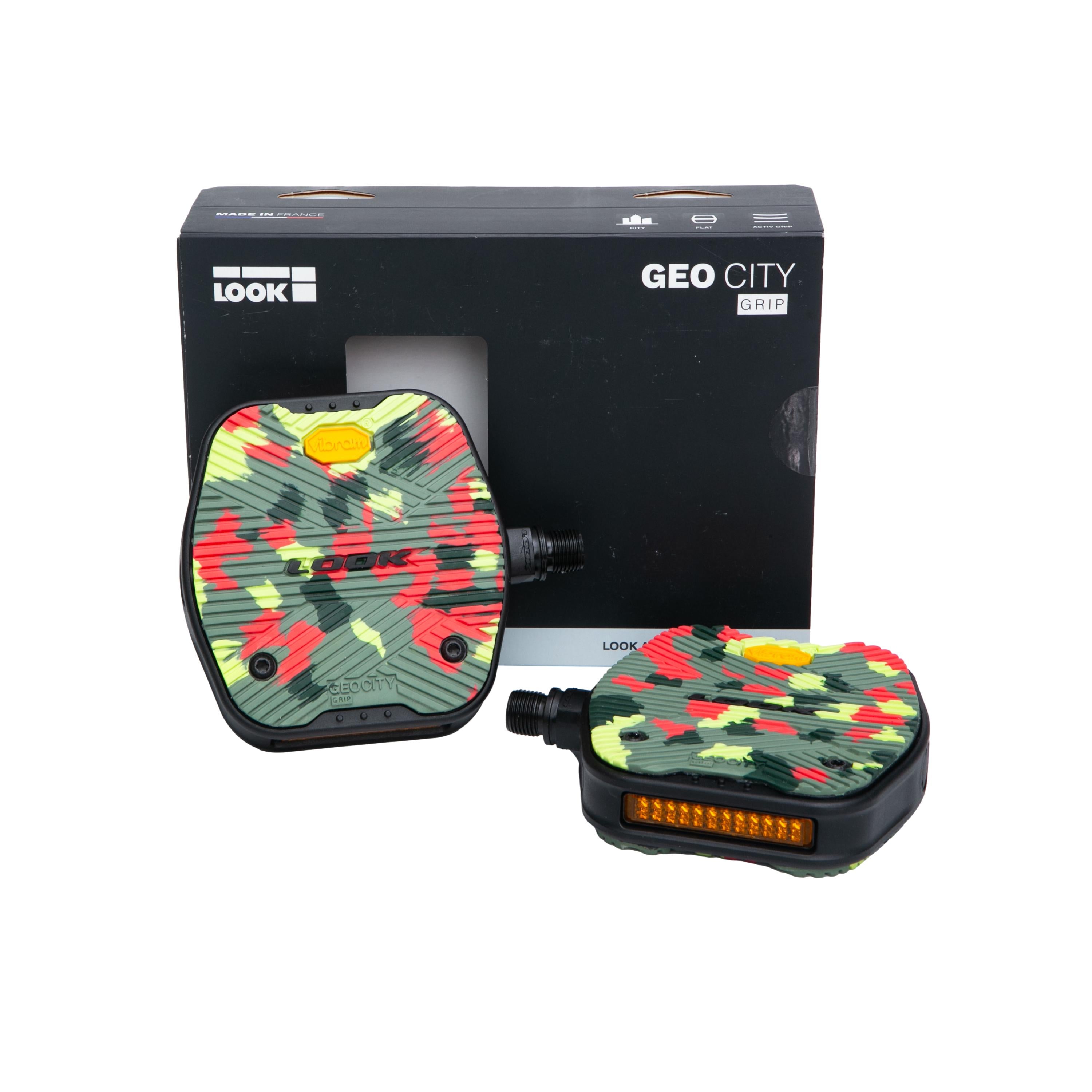 Pedal Look Geo Grip Camo