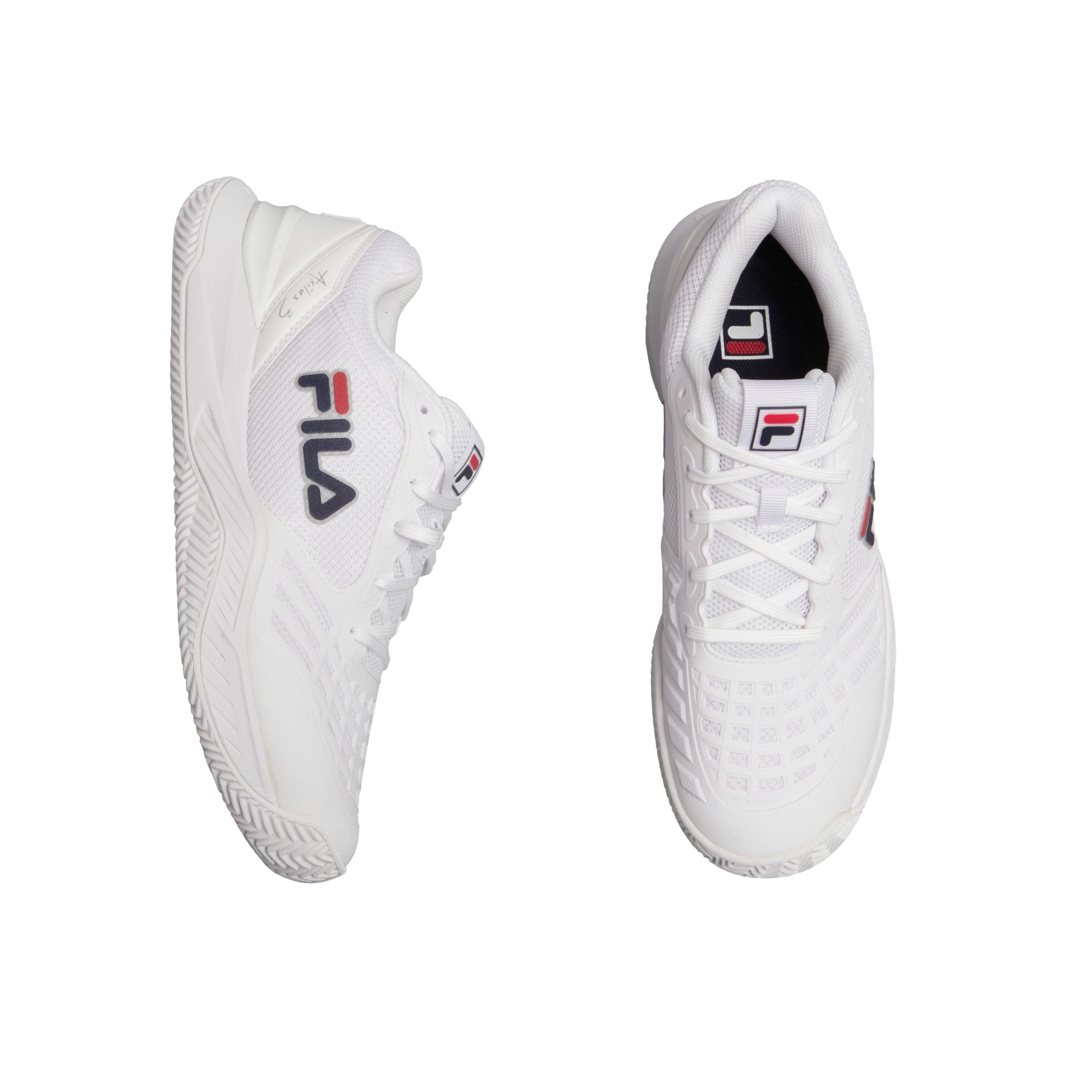 Tênis Unissex Fila Axillus 3cc Branco - Tamanho 9.5 US