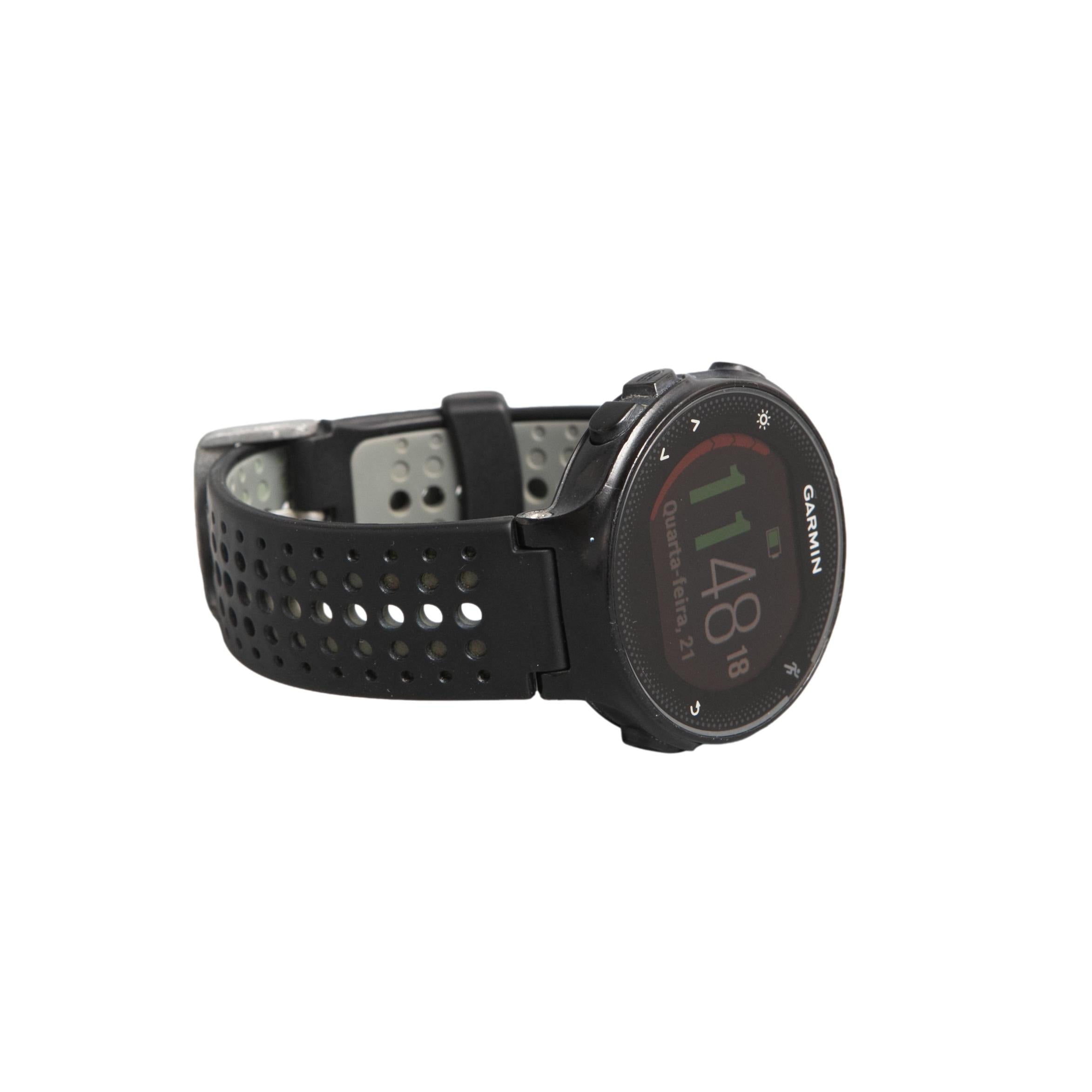 Relógio Unissex Ciclismo Garmin Forerruner 235 Preto Com Carregador - Tamanho Único