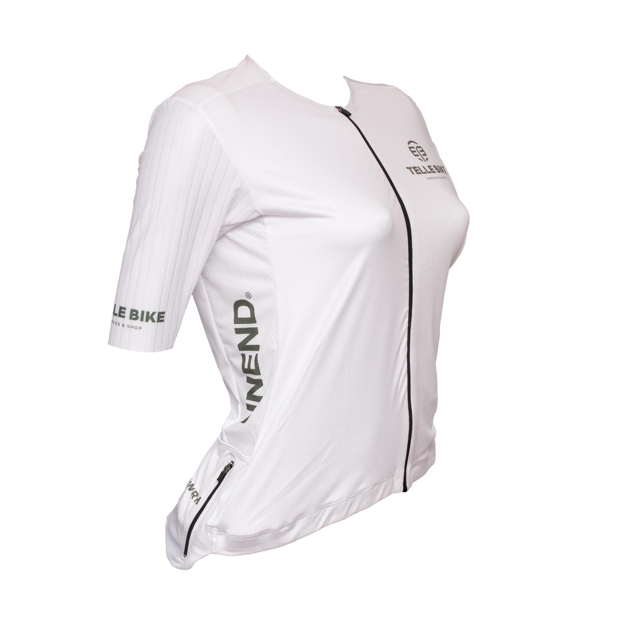 Camiseta Jersey Unissex Branca - By UNEND