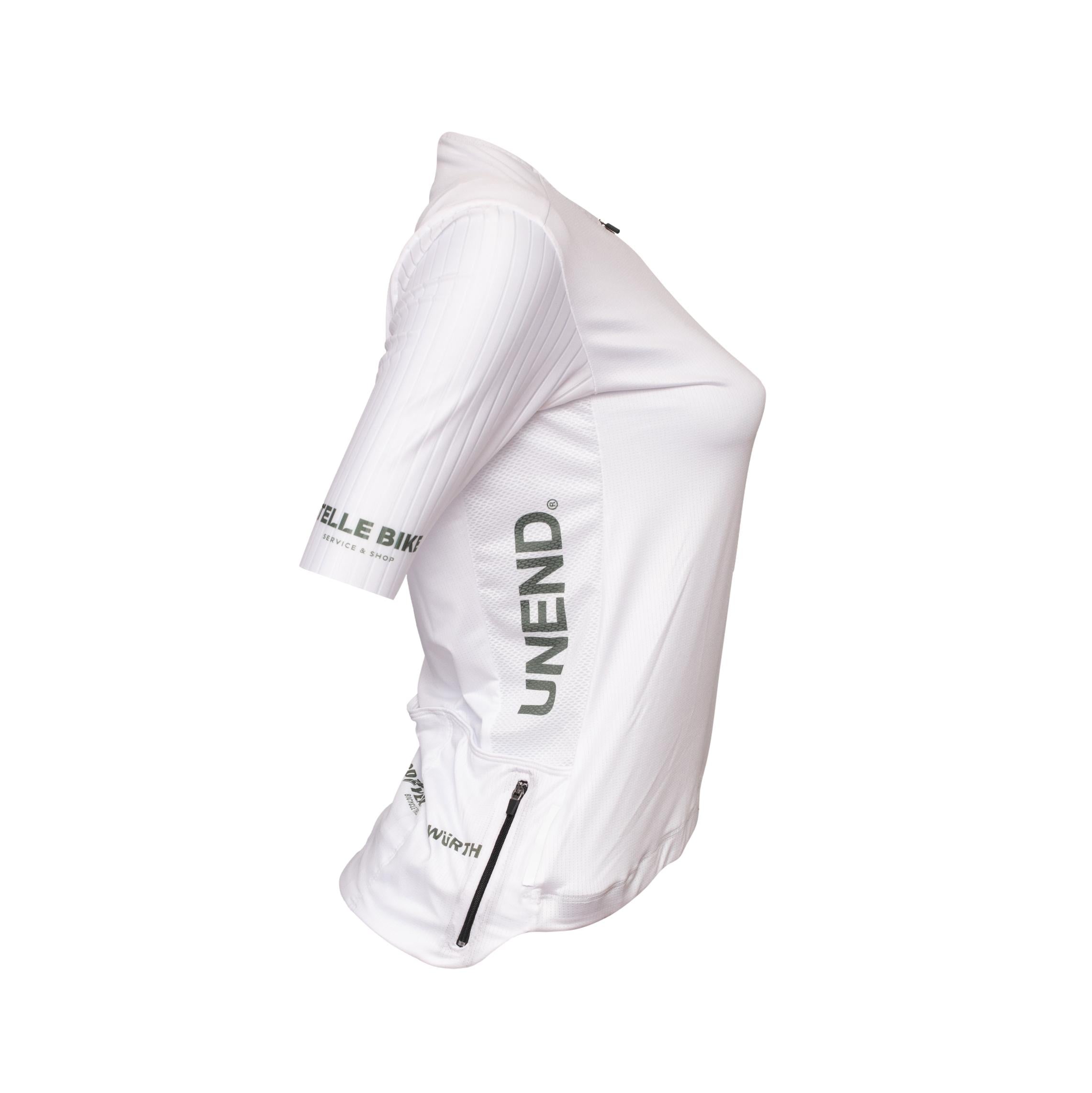Camiseta Jersey Unissex Branca - By UNEND