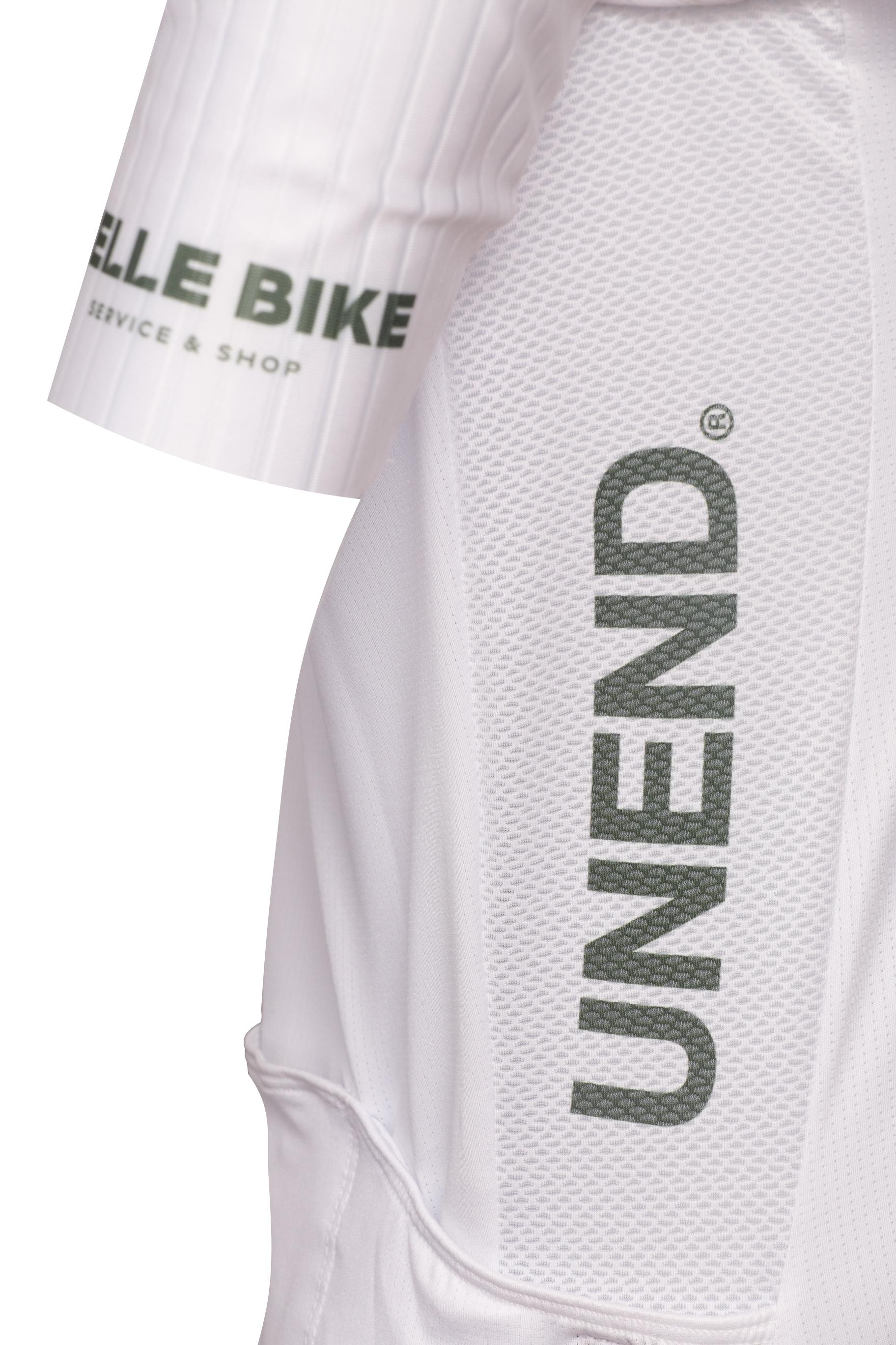 Camiseta Jersey Unissex Branca - By UNEND