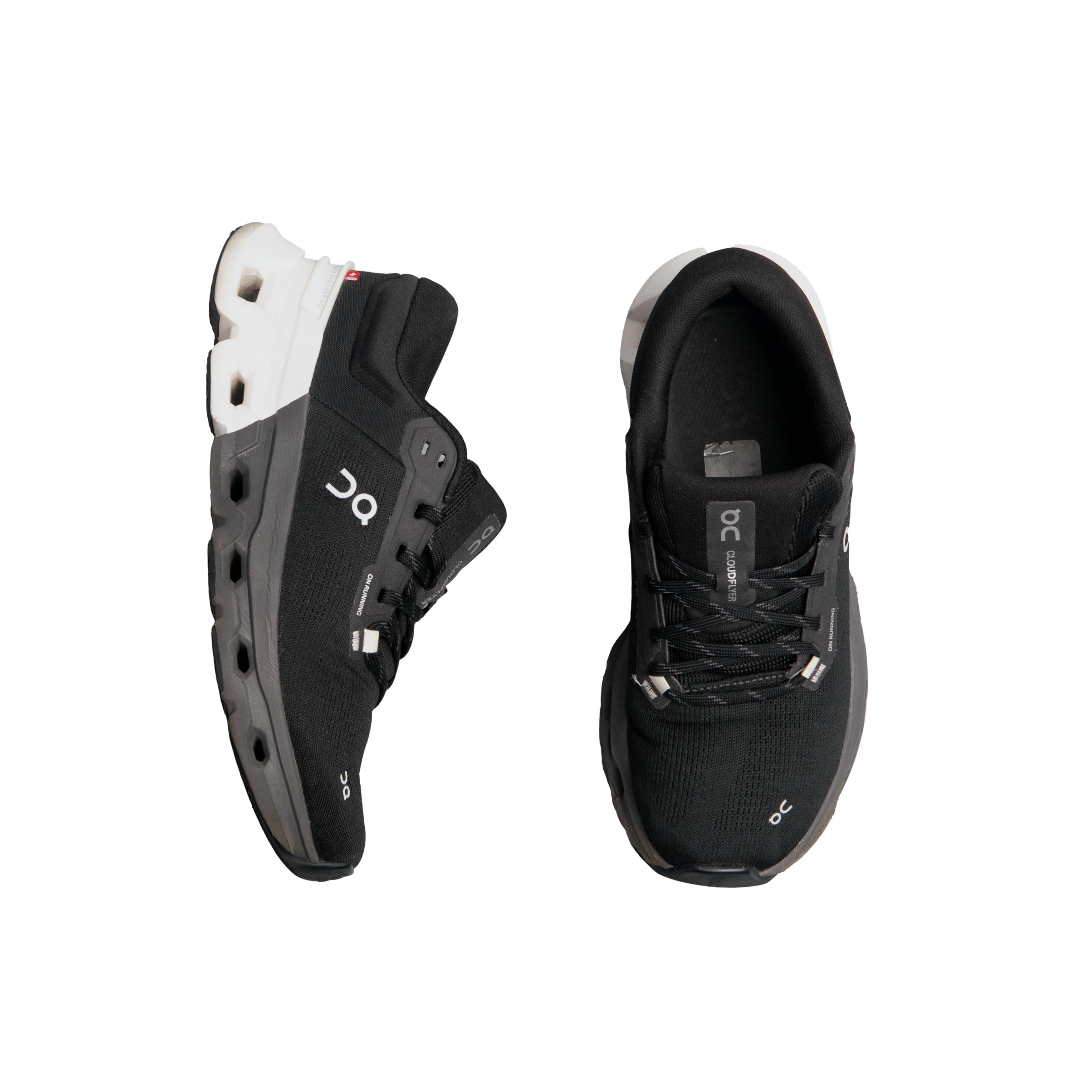 Tênis Masculino Corrida On Cloud Flyer 5 Preto e Branco - Tamanho 42.5 Europa