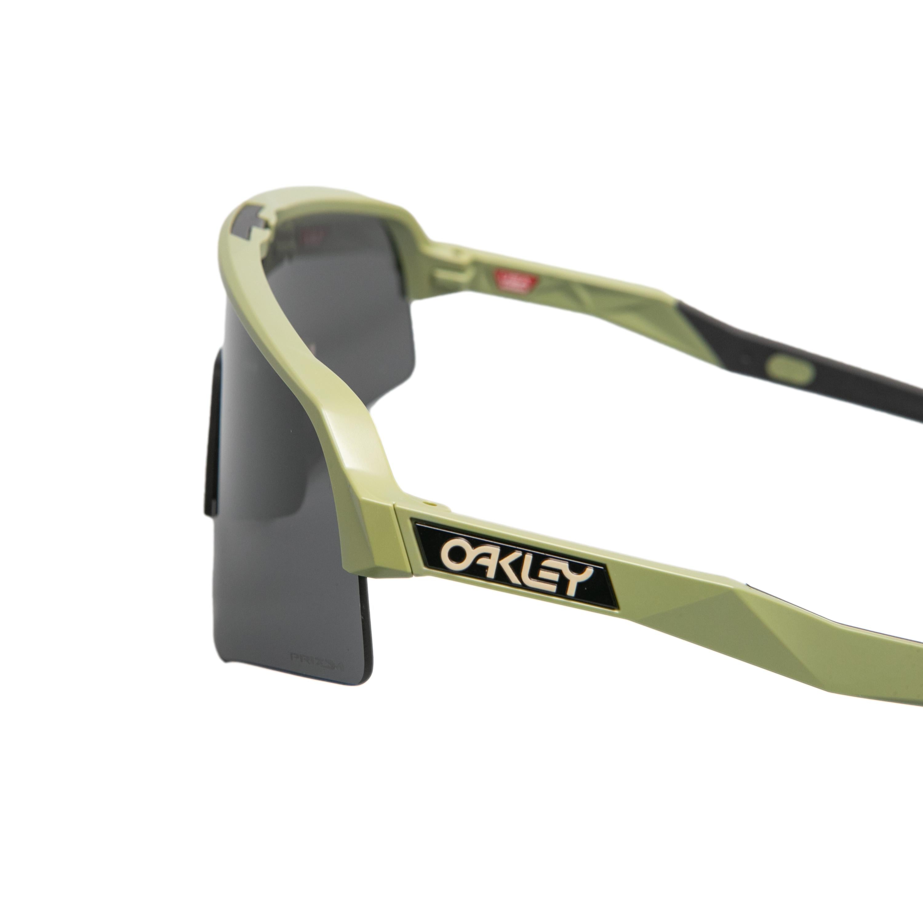 Óculos Unissex Ciclismo Oakley Sutro Verde Fosco Lente Prism Com Case - Tamanho Único