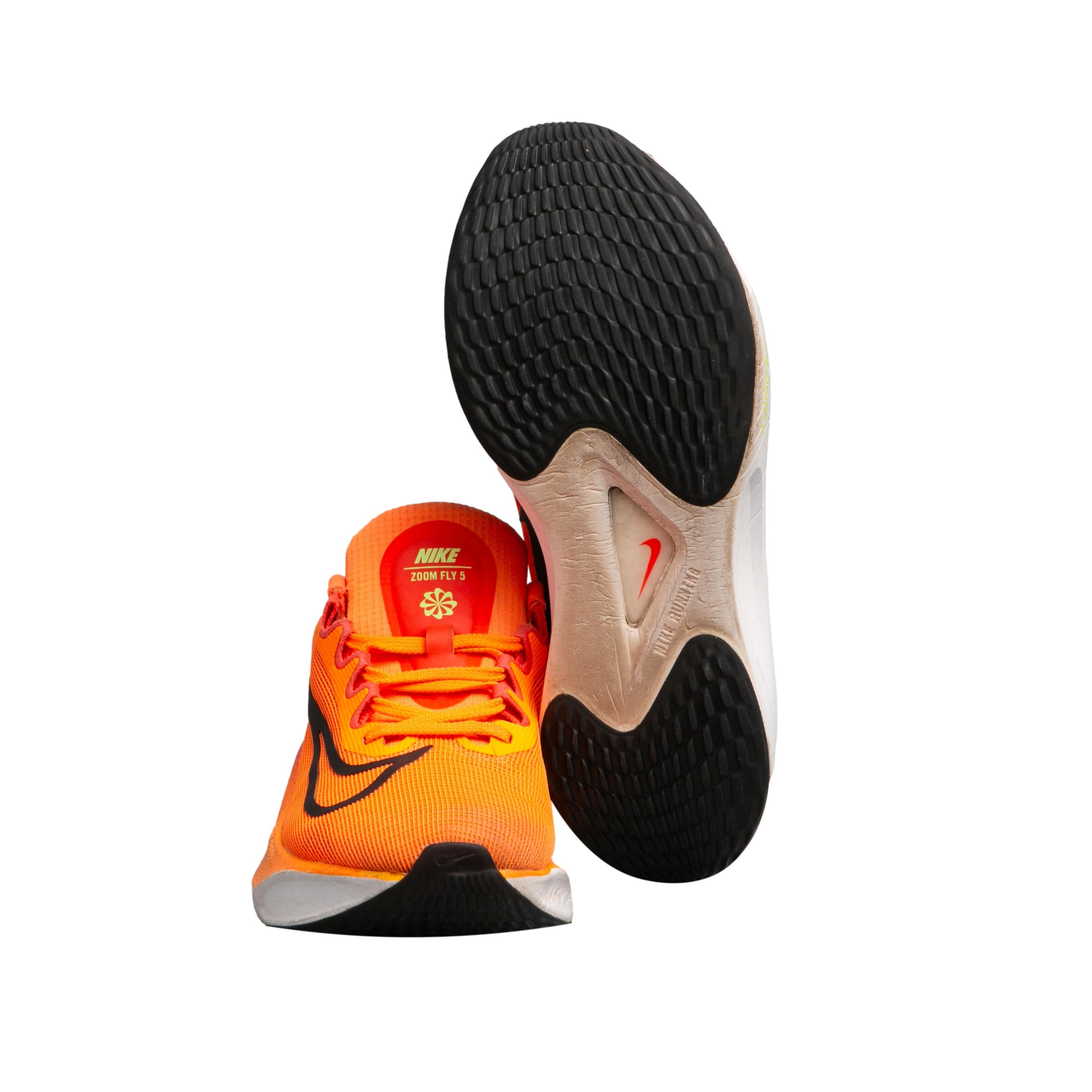 Tênis Masculino Corrida Nike Zoom Fly 5 Laranja - Tamanho 42 Europa