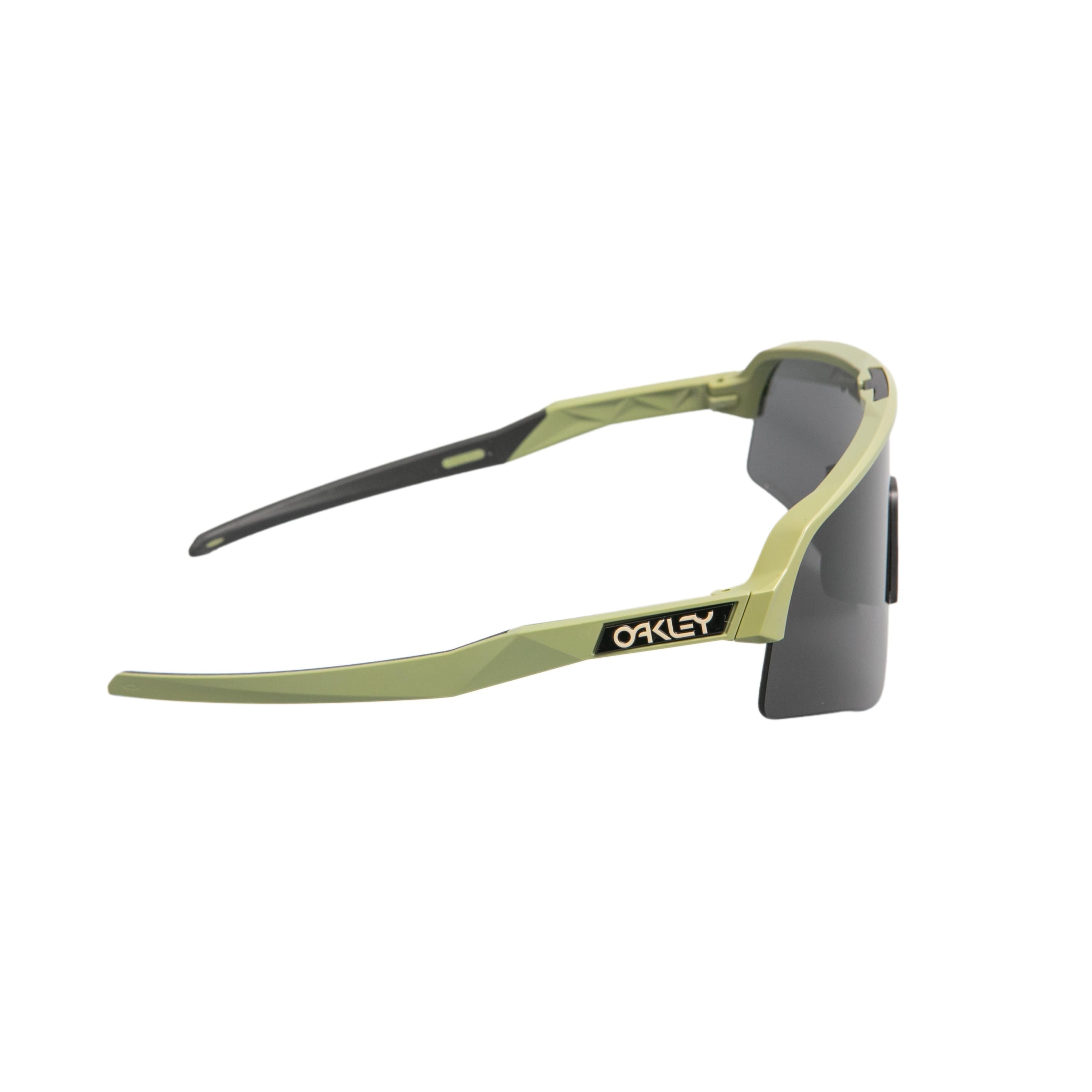 Óculos Unissex Ciclismo Oakley Sutro Verde Fosco Lente Prism Com Case - Tamanho Único