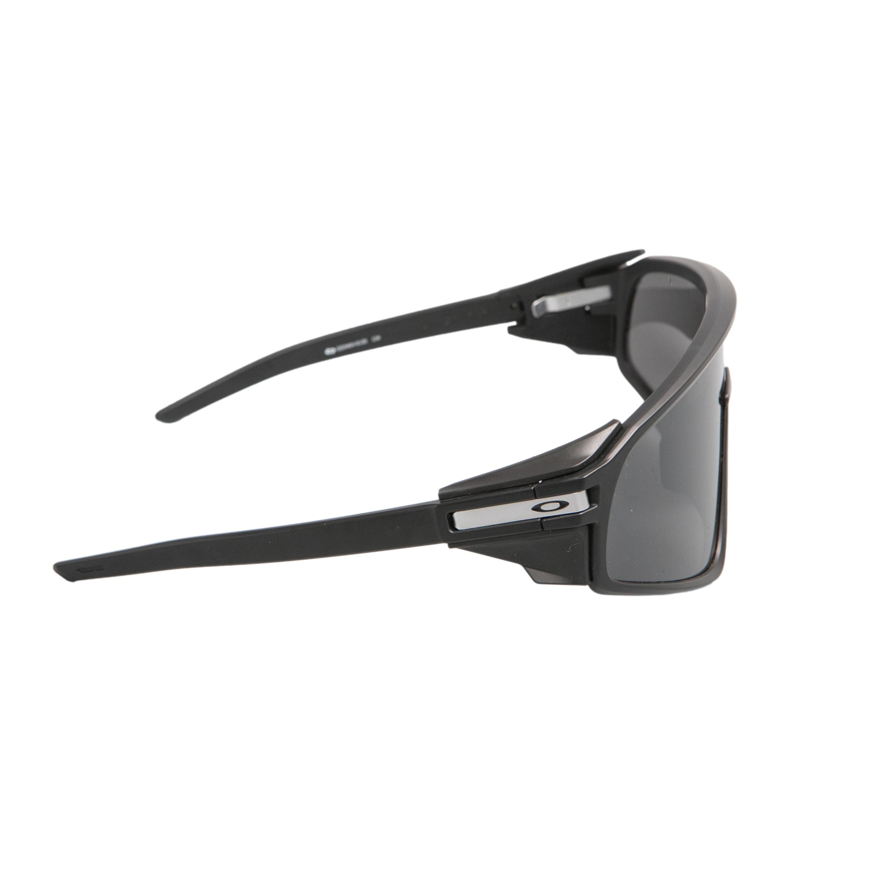Óculos Unissex Ciclismo Oakley Latch Panel Matte Black Lente Prizm Com Case - Tamanho Único