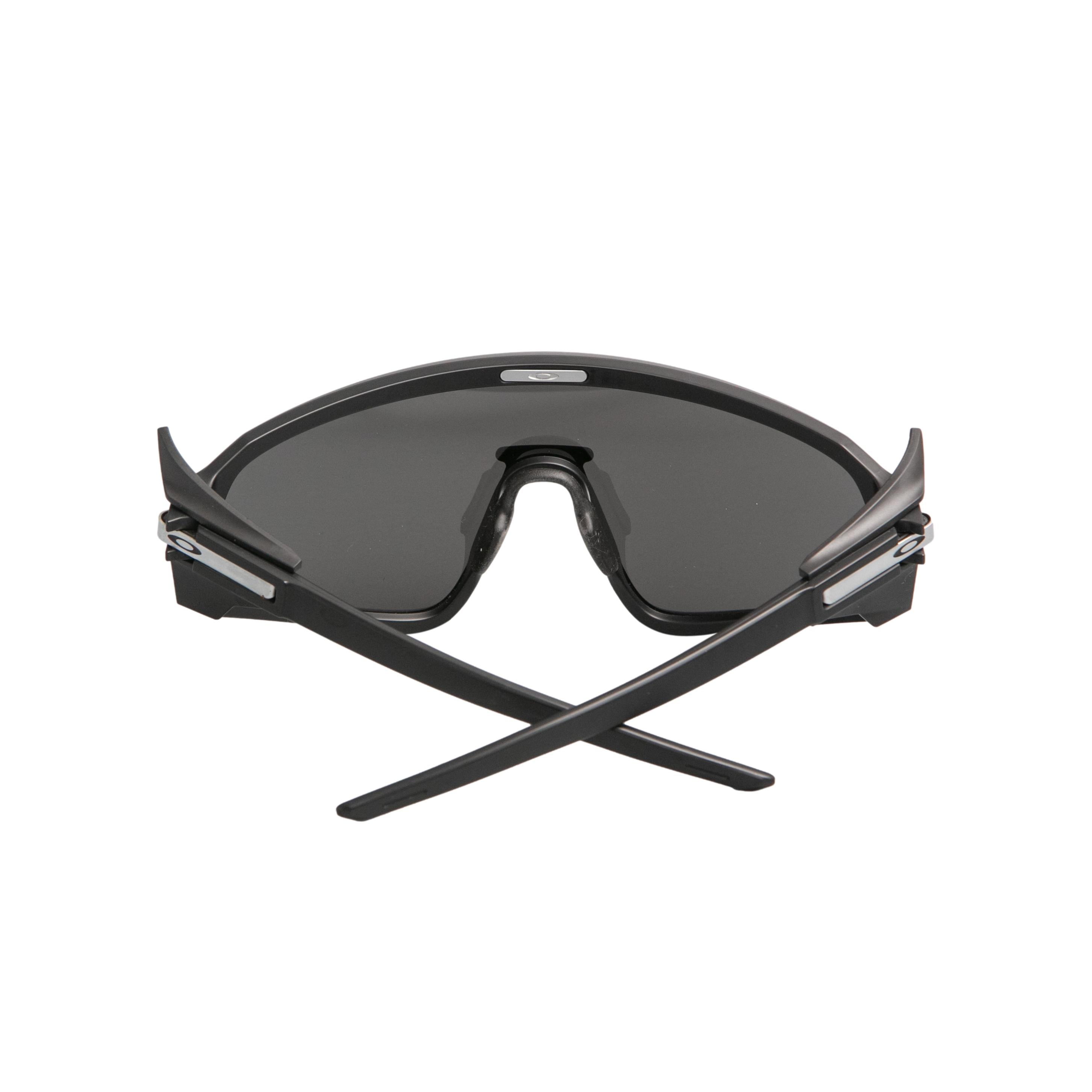 Óculos Unissex Ciclismo Oakley Latch Panel Matte Black Lente Prizm Com Case - Tamanho Único