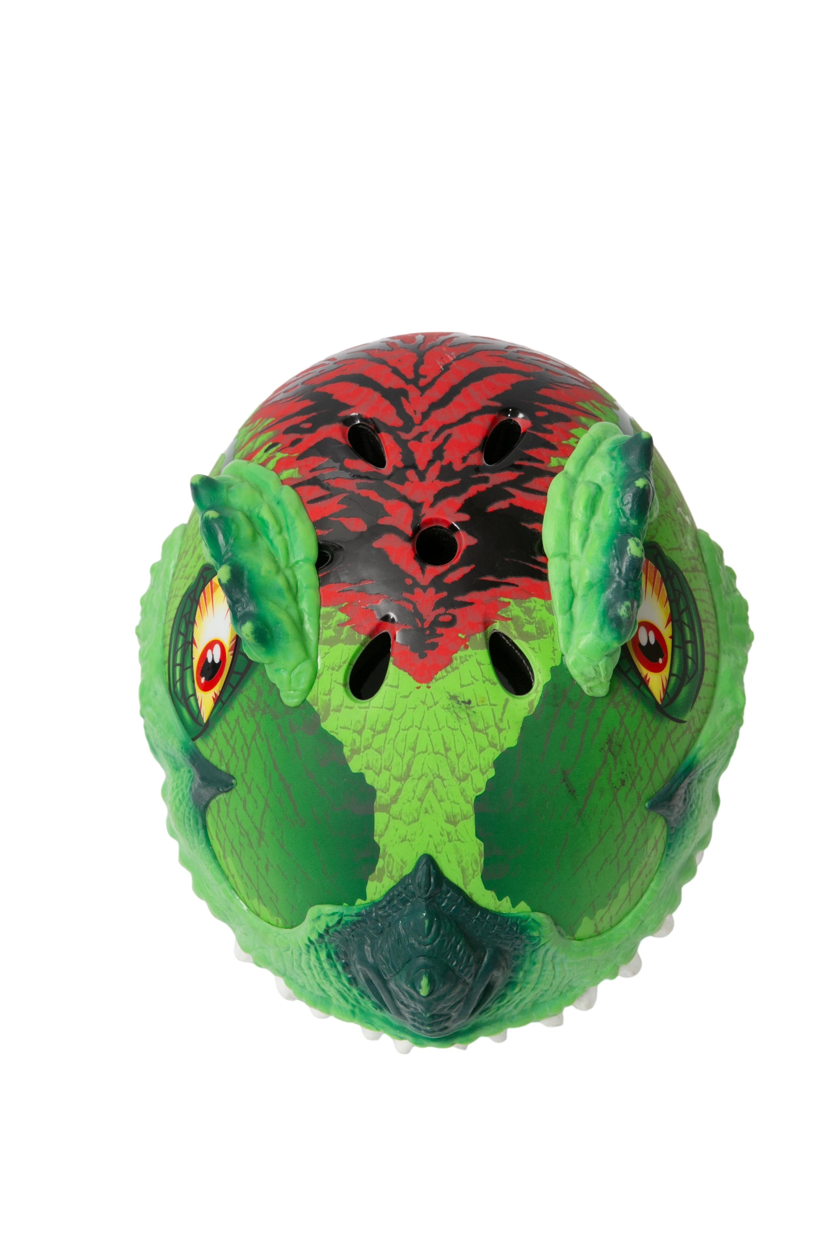 Capacete Infantil Skate/ Bicicleta Dinossauro Raskullz 80448 - Tamanho 50-54cm