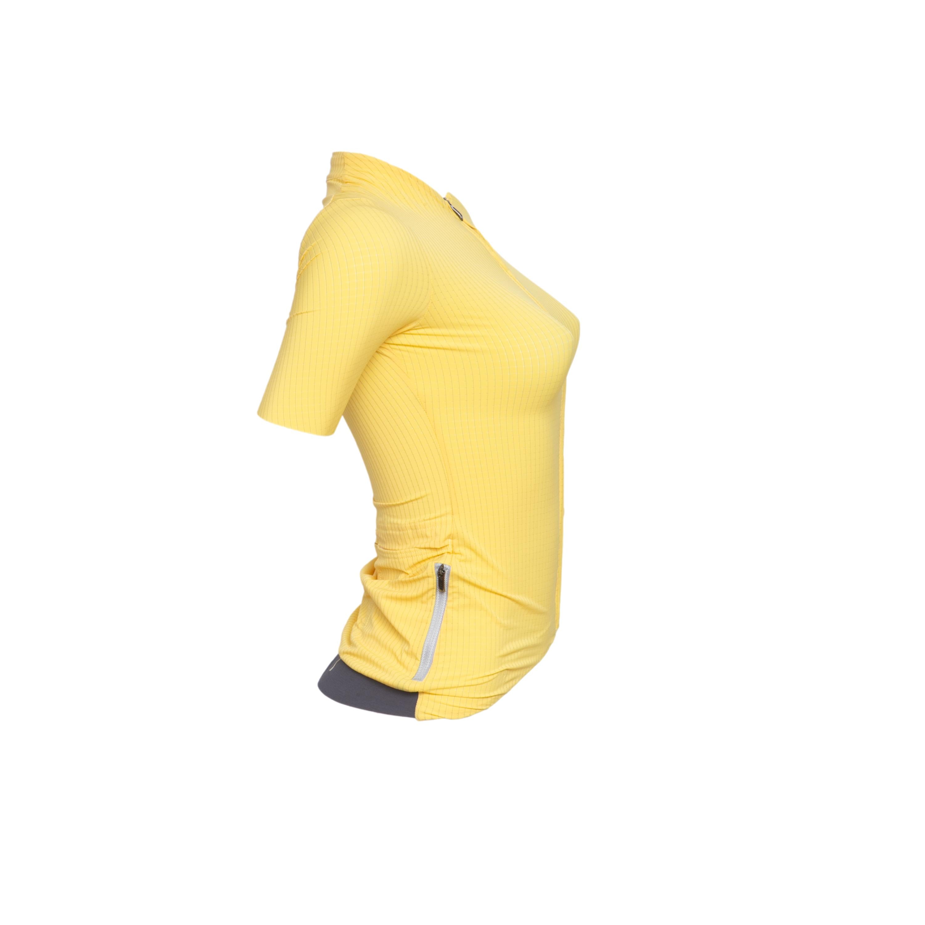 Camiseta Unissex Ciclismo Q36.5 Amarela - Tamanho XS
