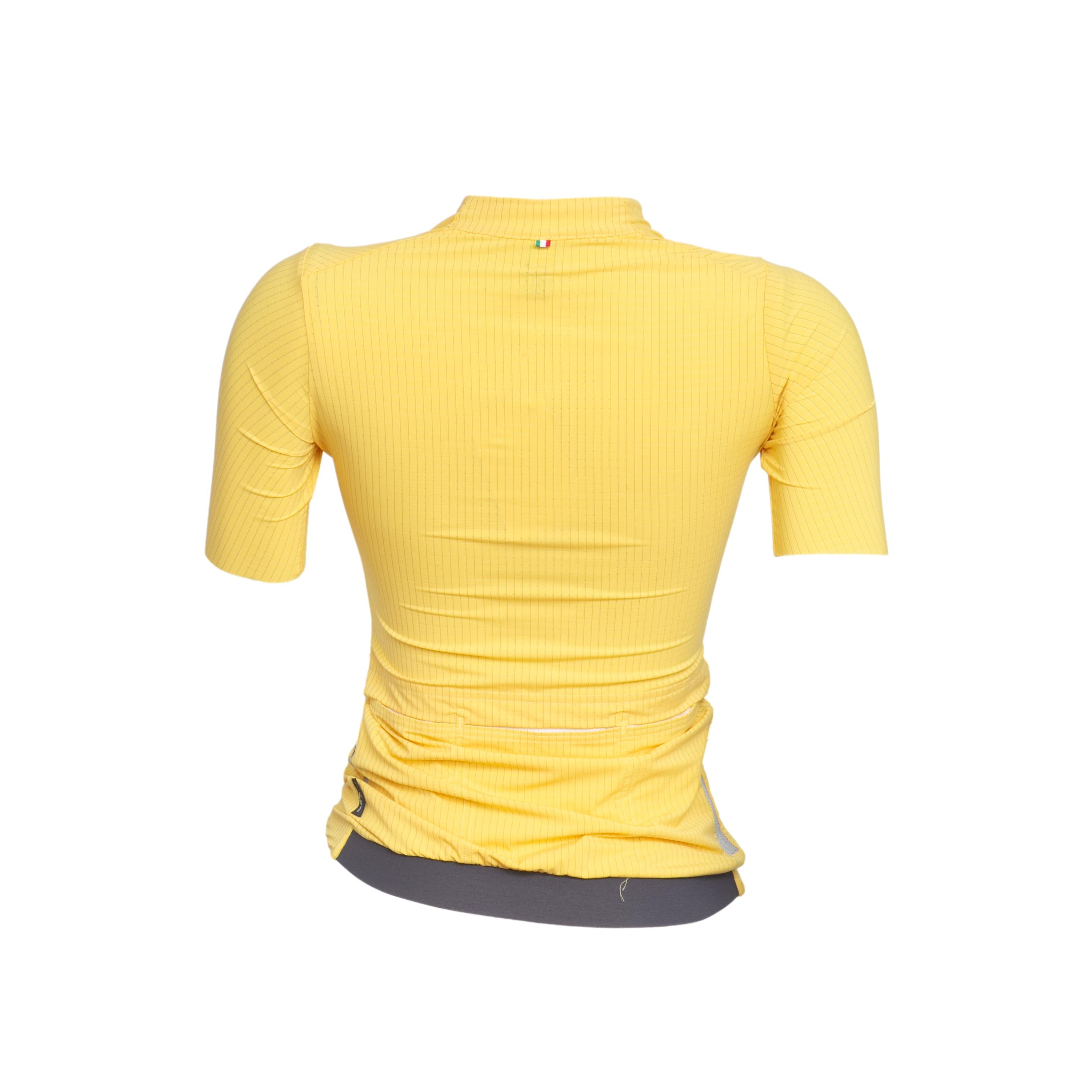 Camiseta Unissex Ciclismo Q36.5 Amarela - Tamanho XS