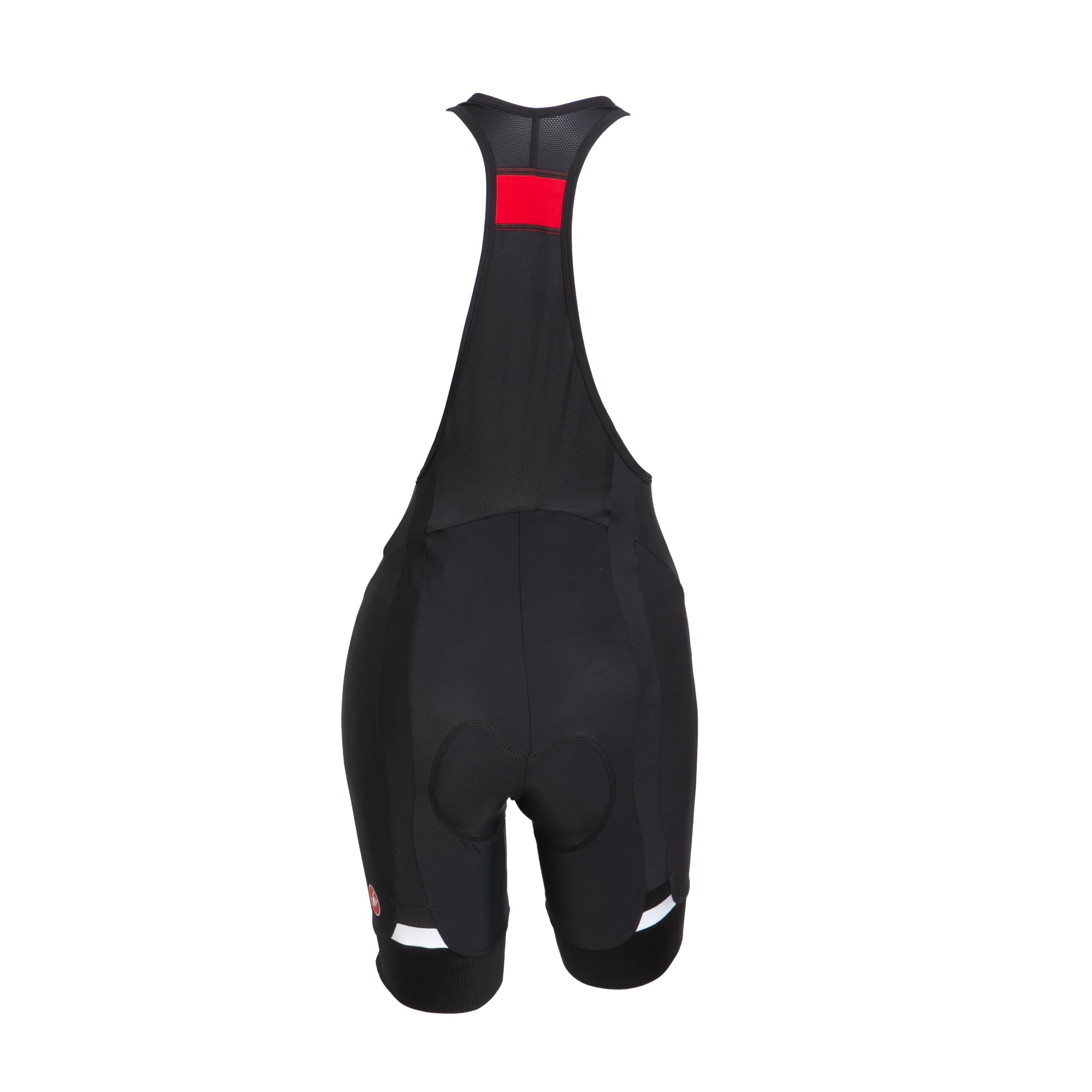 Macacão Feminino Ciclismo Castelli Prima Bibshort Donna Preto - Tamanho M