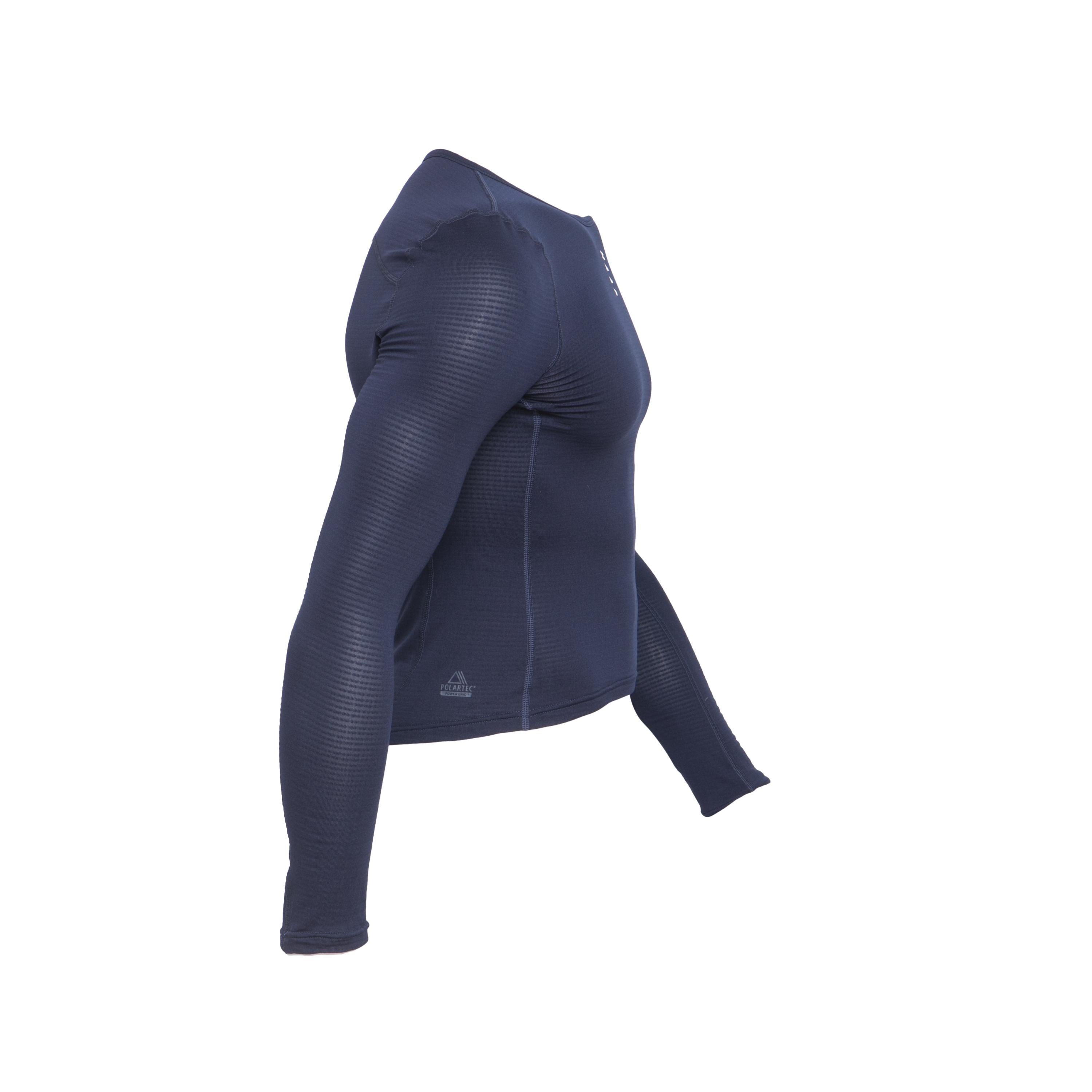 Camiseta Masculina Ciclismo Maap Manga Longa Azul Marinho - Tamanho L