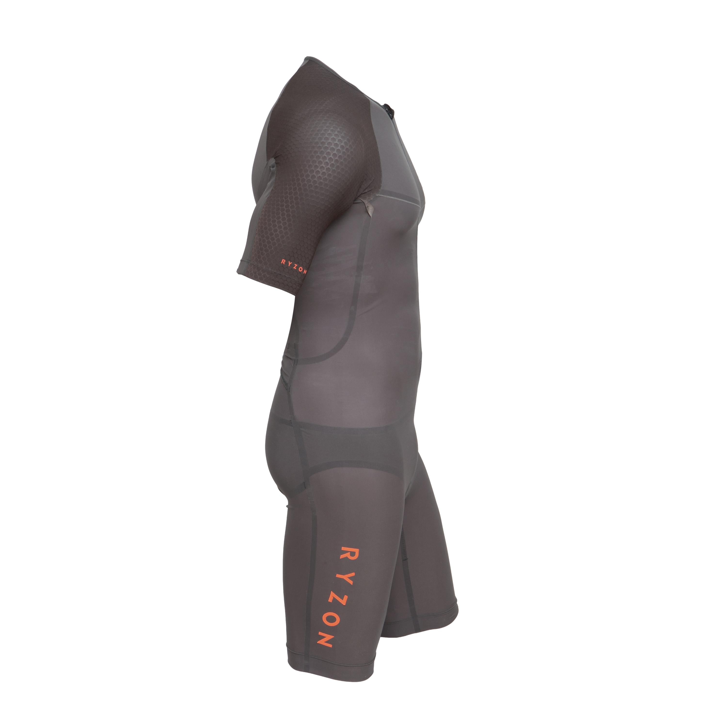 Macacão Masculino Ciclismo Ryzon Myth Series Cinza - Tamanho M