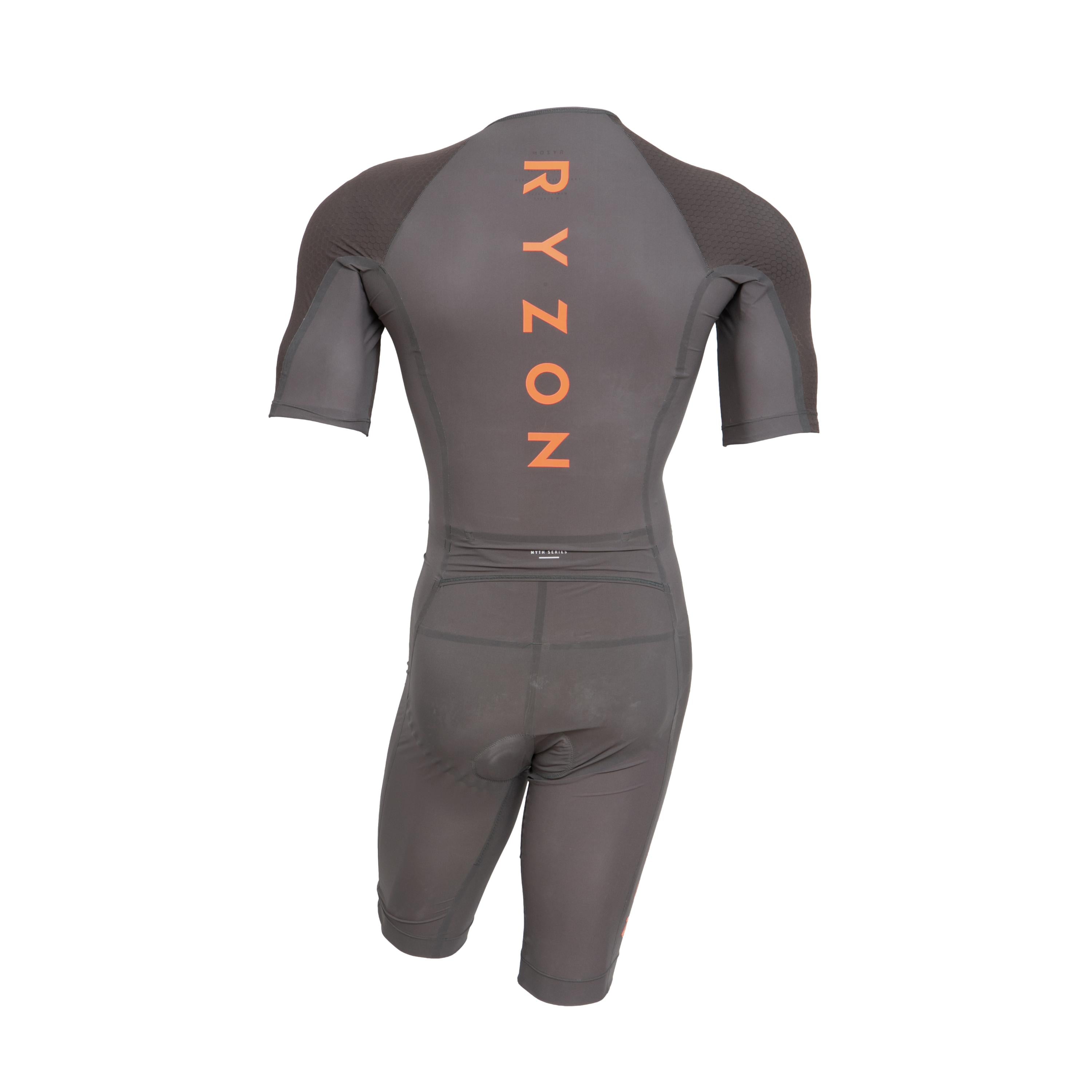 Macacão Masculino Ciclismo Ryzon Myth Series Cinza - Tamanho M