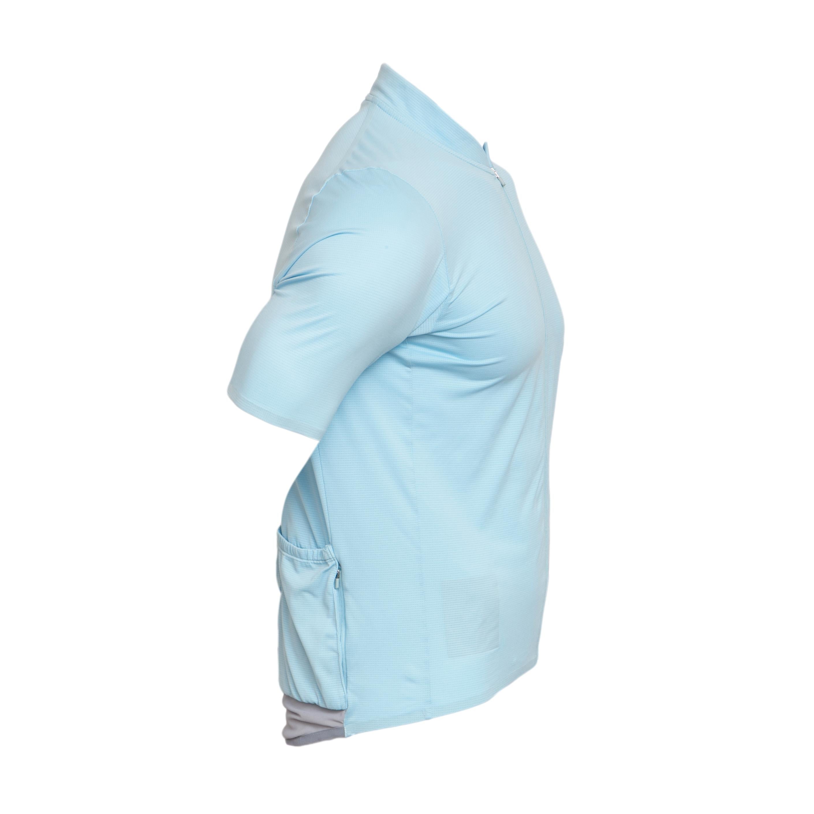 Camiseta Masculino Ciclismo Rapha Azul Claro - Tamanho L