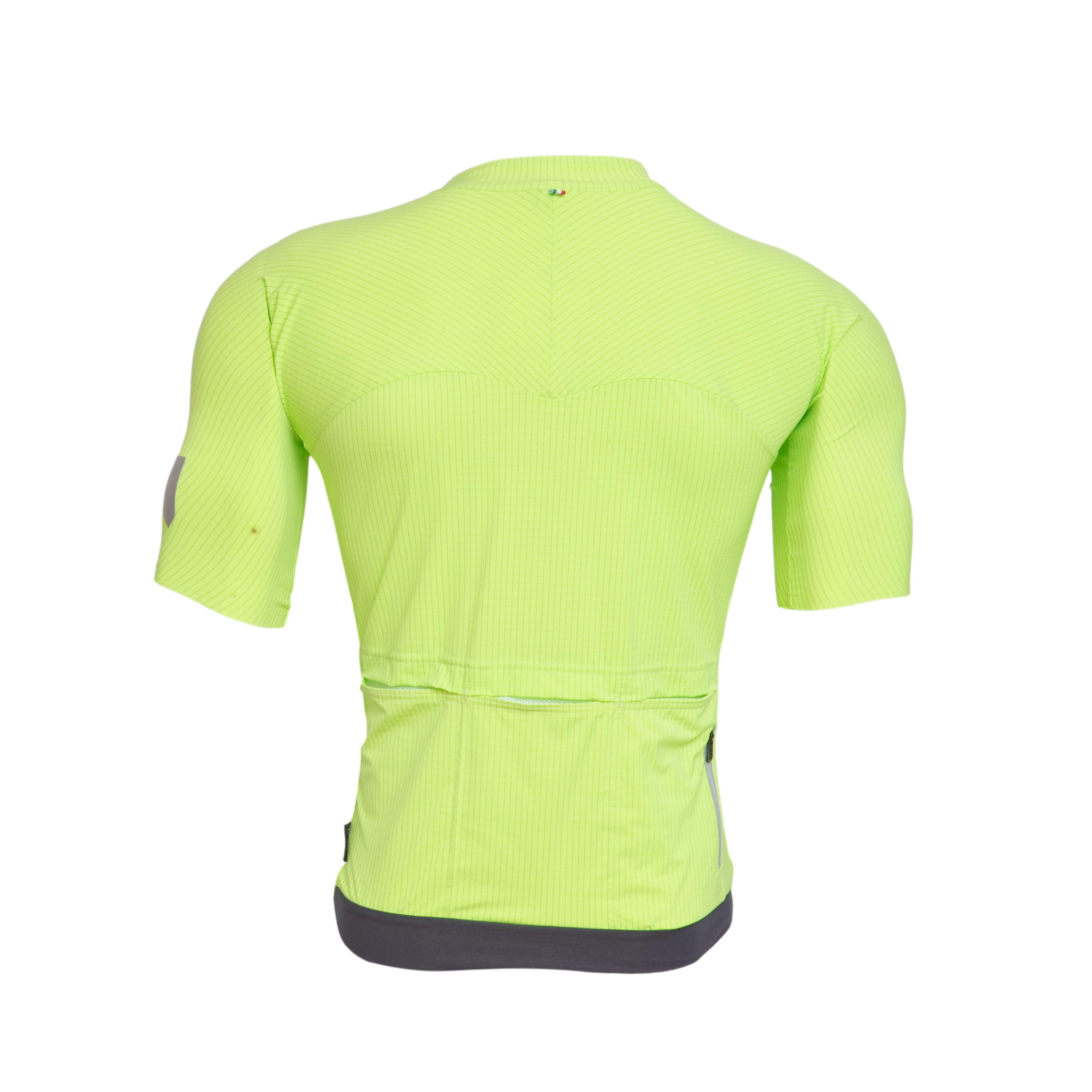 Camiseta Unissex Ciclismo Q36.5 Verde Neon - Tamanho M