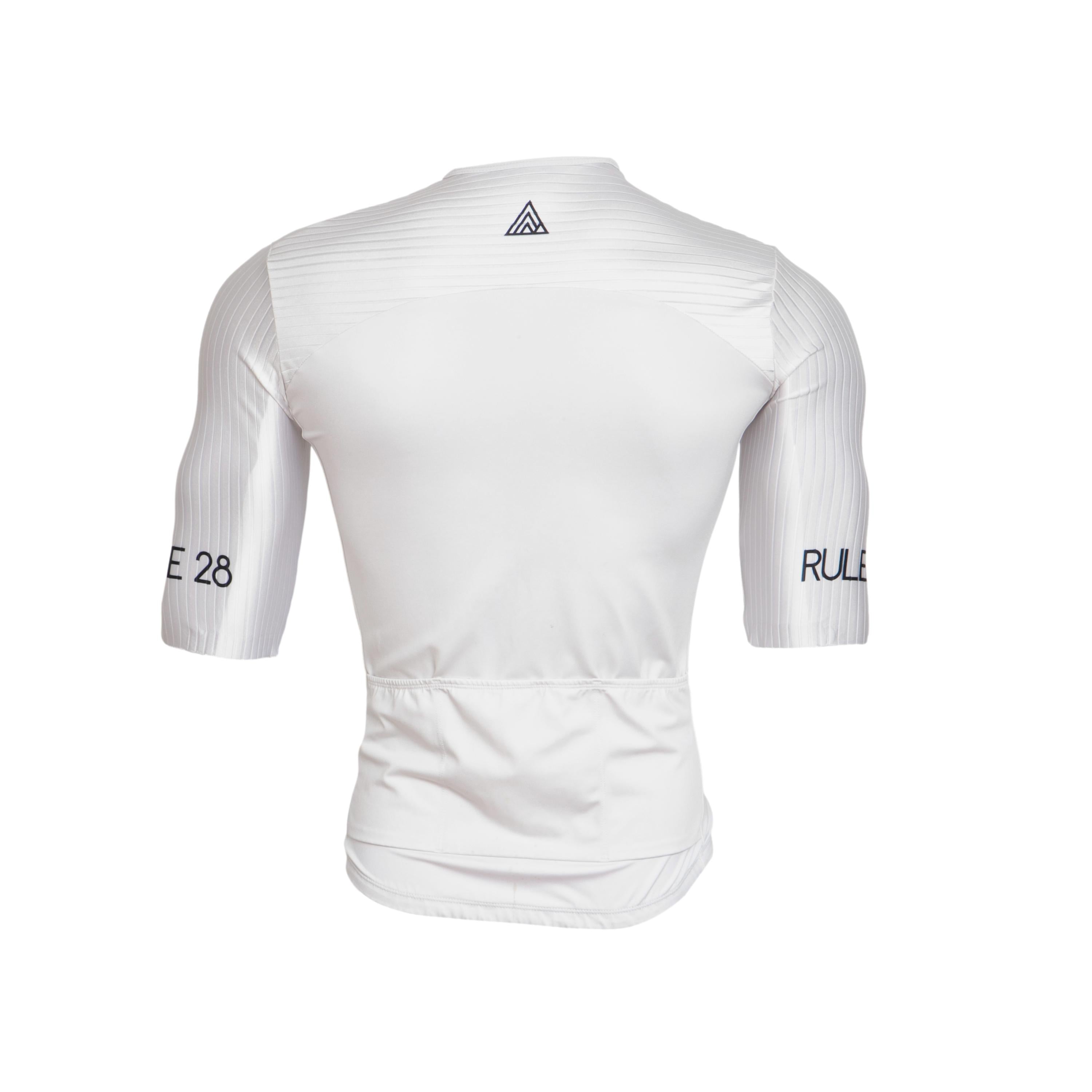Camiseta Masculina Ciclismo Rule 28 Branca - Tamanho M