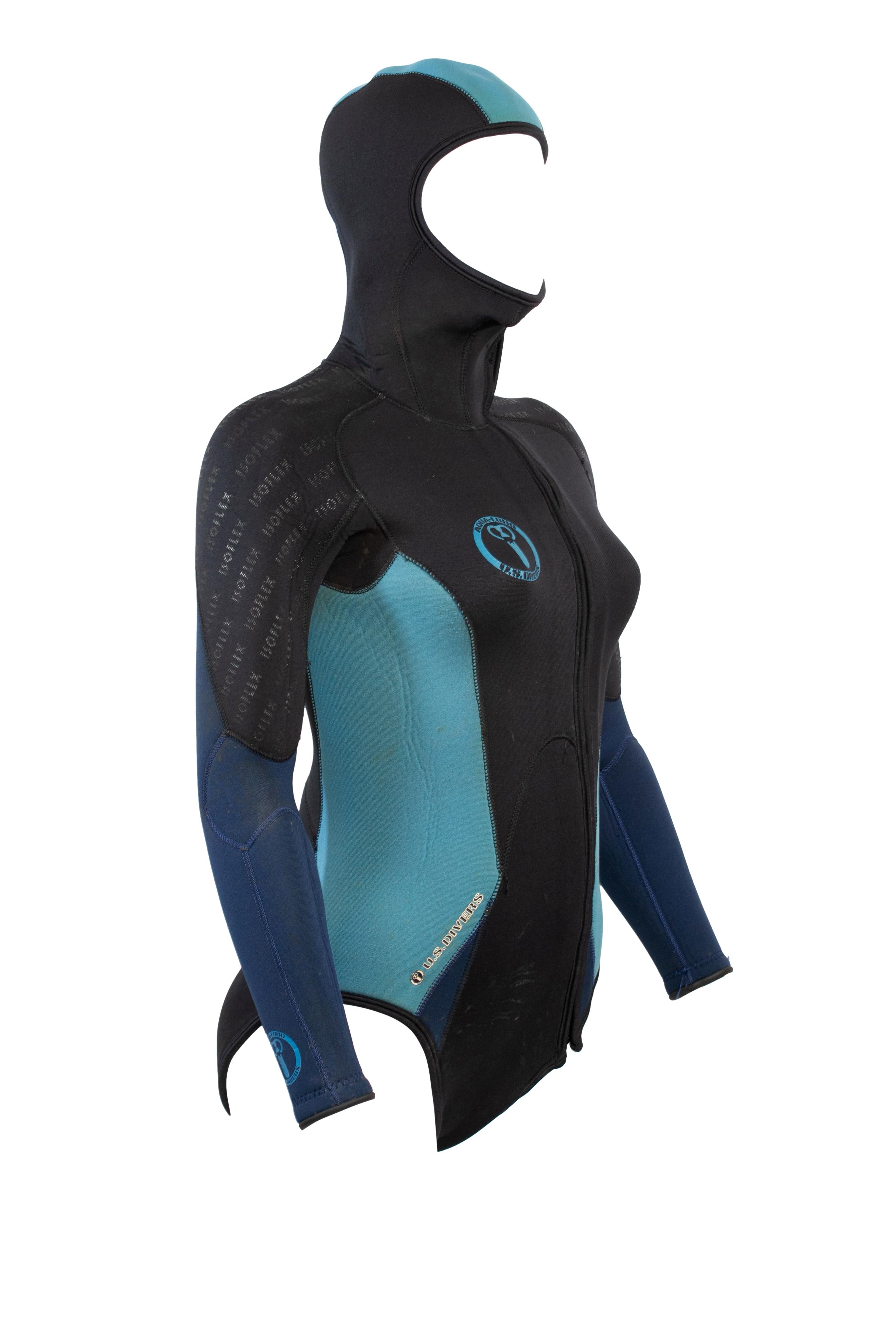 Roupa Para Mergulho Feminina Neoprene Aqua Long U.S Divers - Tamanho Único