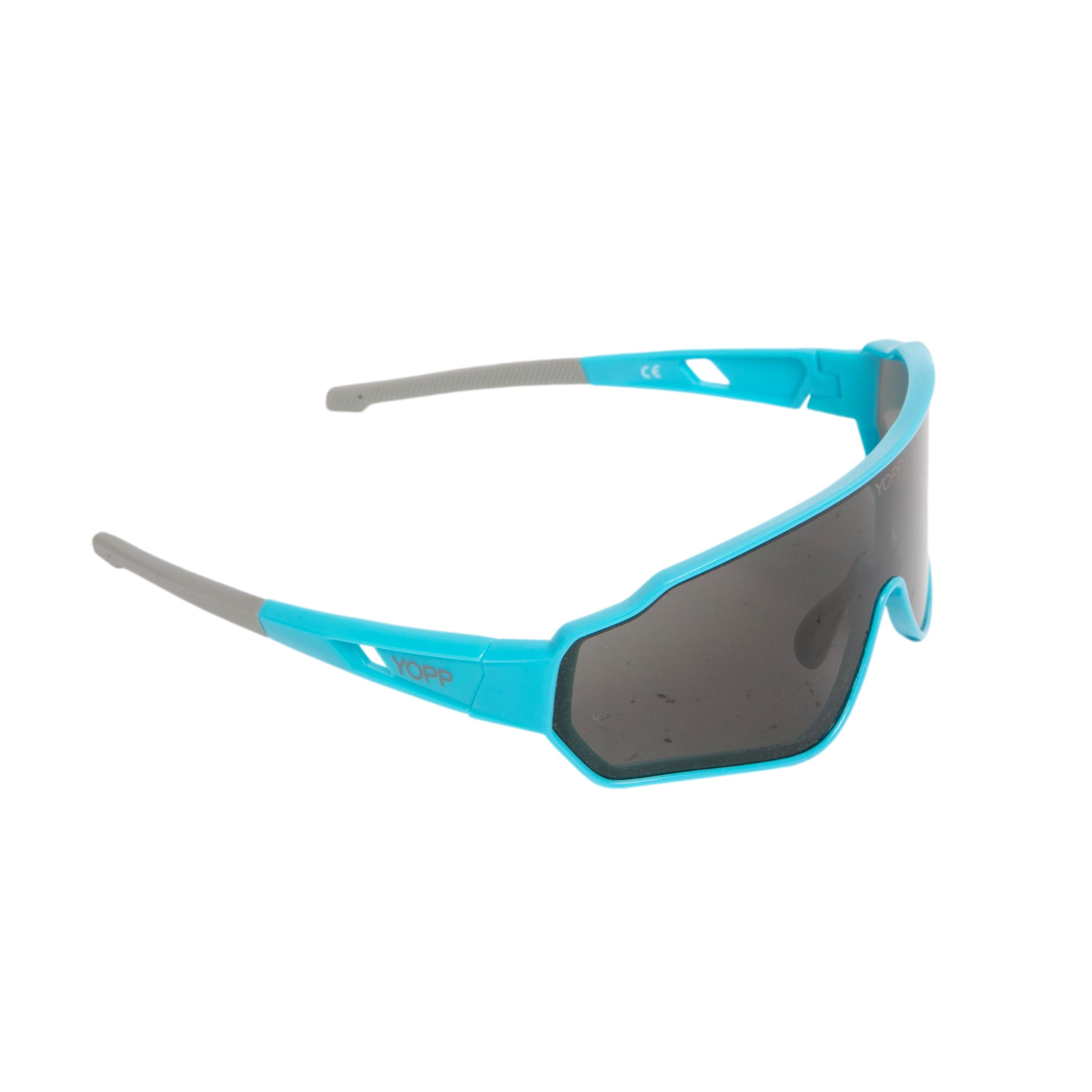 Óculos Sol Masculino Ciclismo Yopp Mask Z2.3 UV400 Azul - Tamanho Único