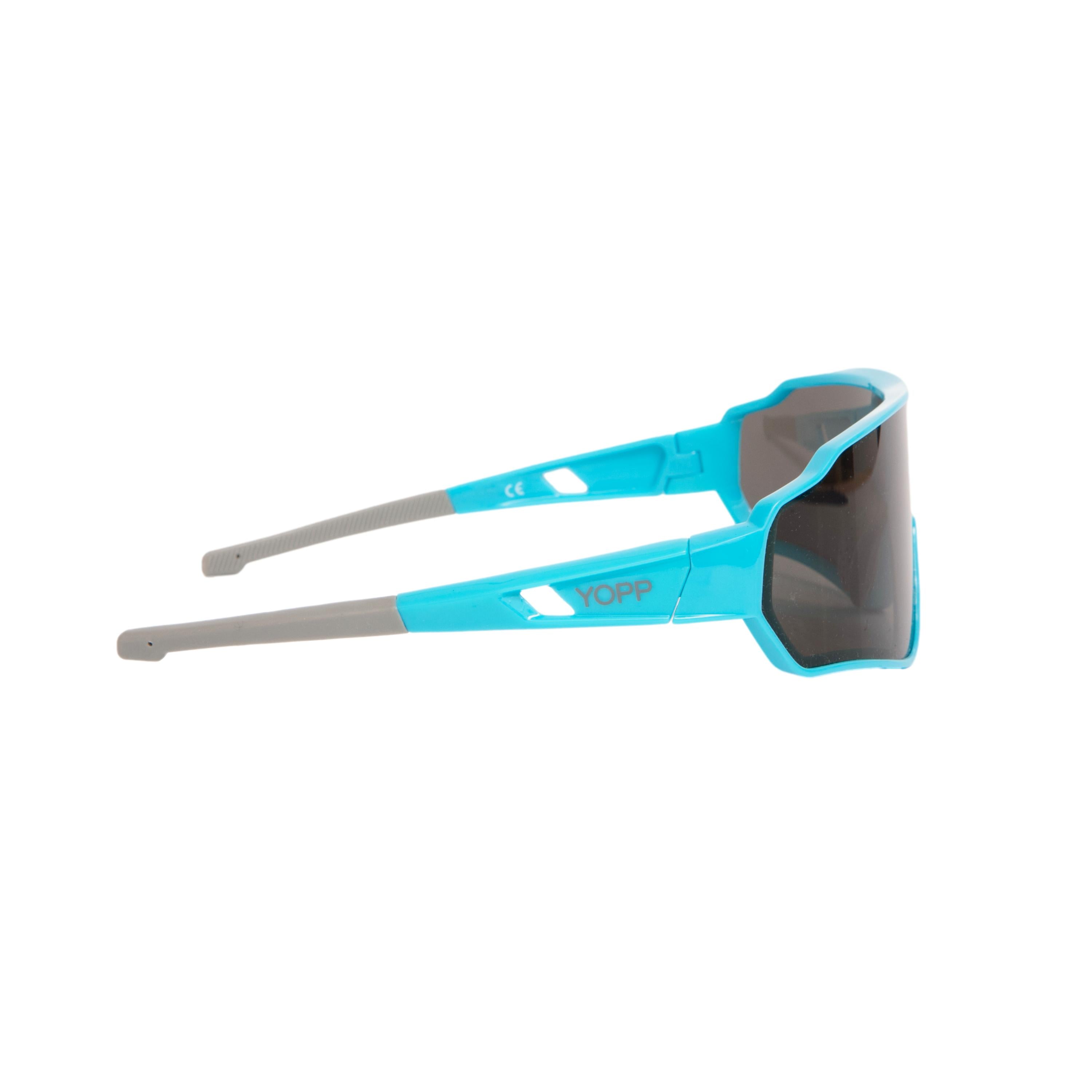 Óculos Sol Masculino Ciclismo Yopp Mask Z2.3 UV400 Azul - Tamanho Único