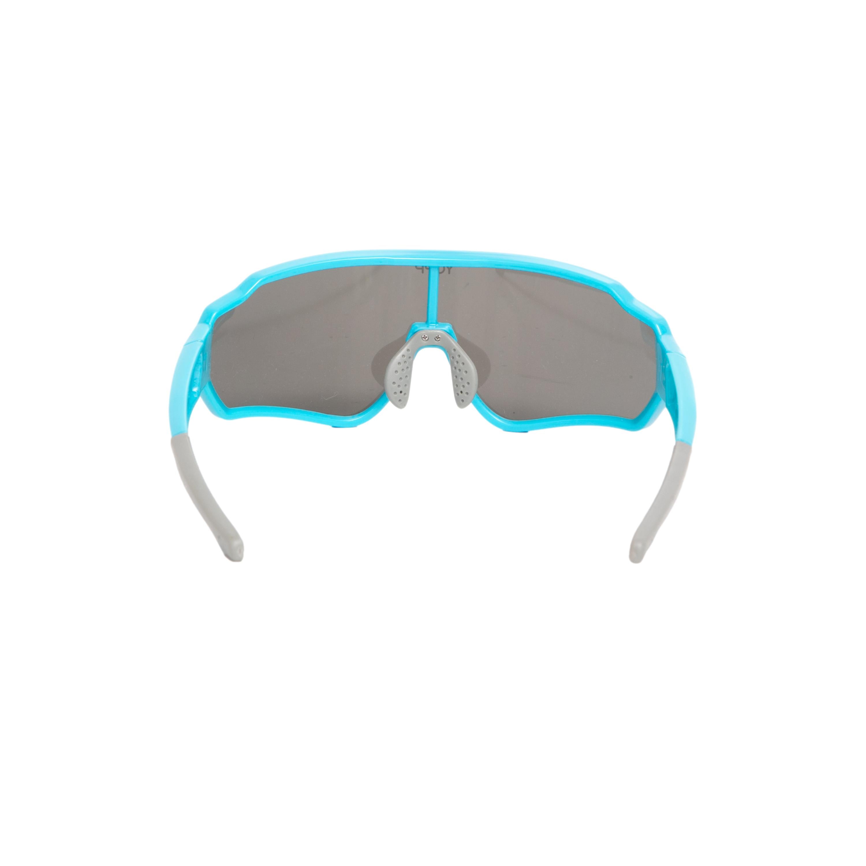 Óculos Sol Masculino Ciclismo Yopp Mask Z2.3 UV400 Azul - Tamanho Único