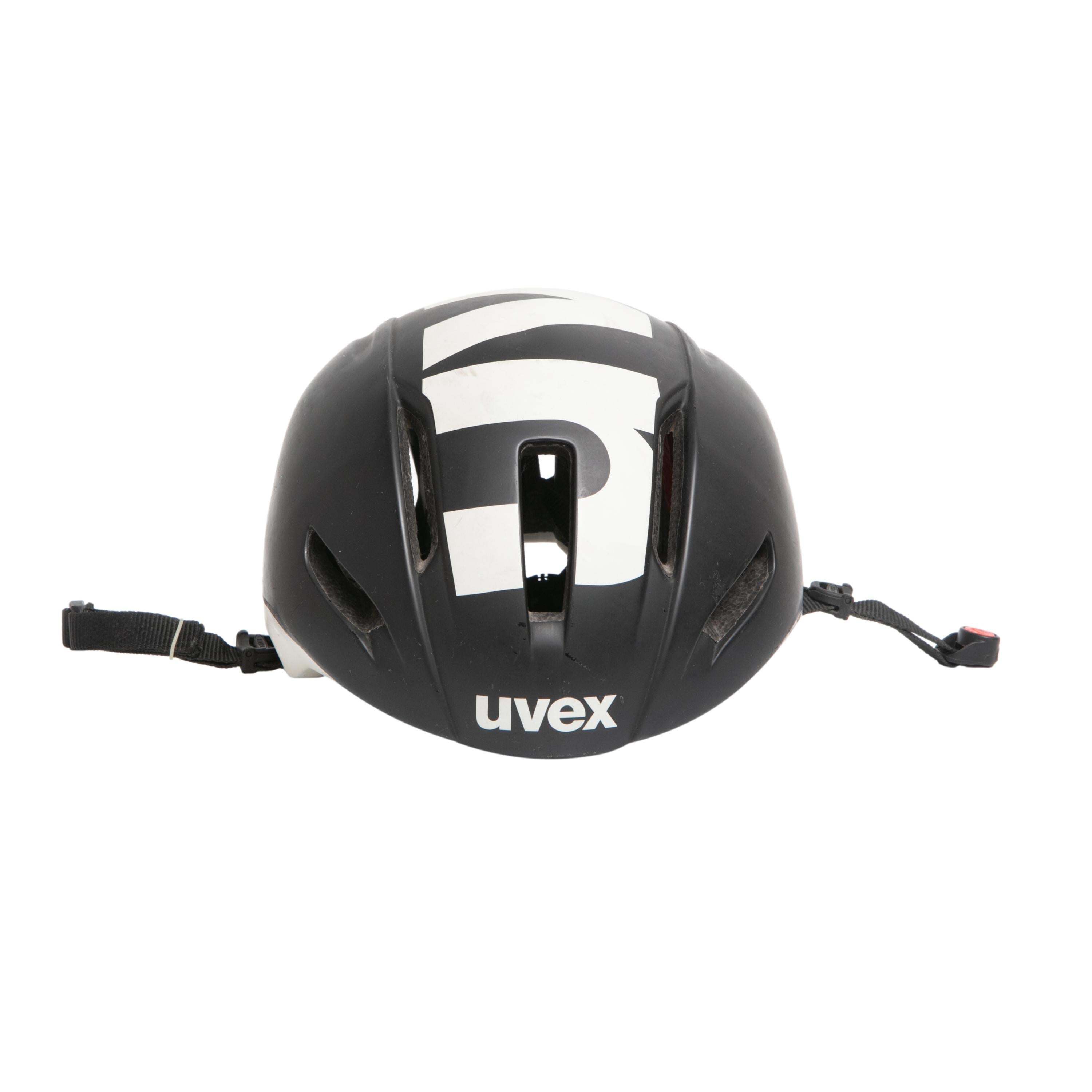 Capacete Unissex Ciclismo Uvex Deaerd Preto/Branco