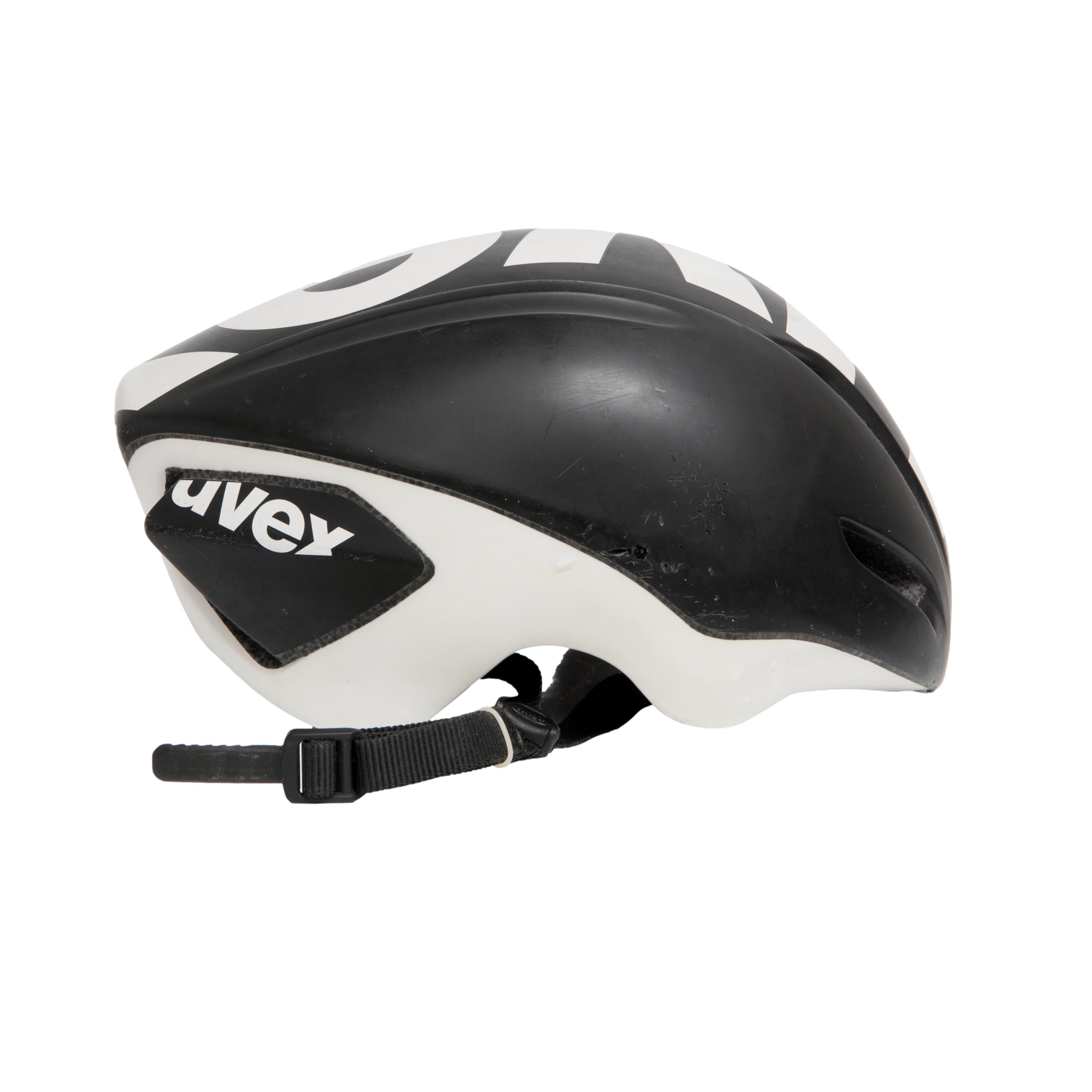 Capacete Unissex Ciclismo Uvex Deaerd Preto/Branco