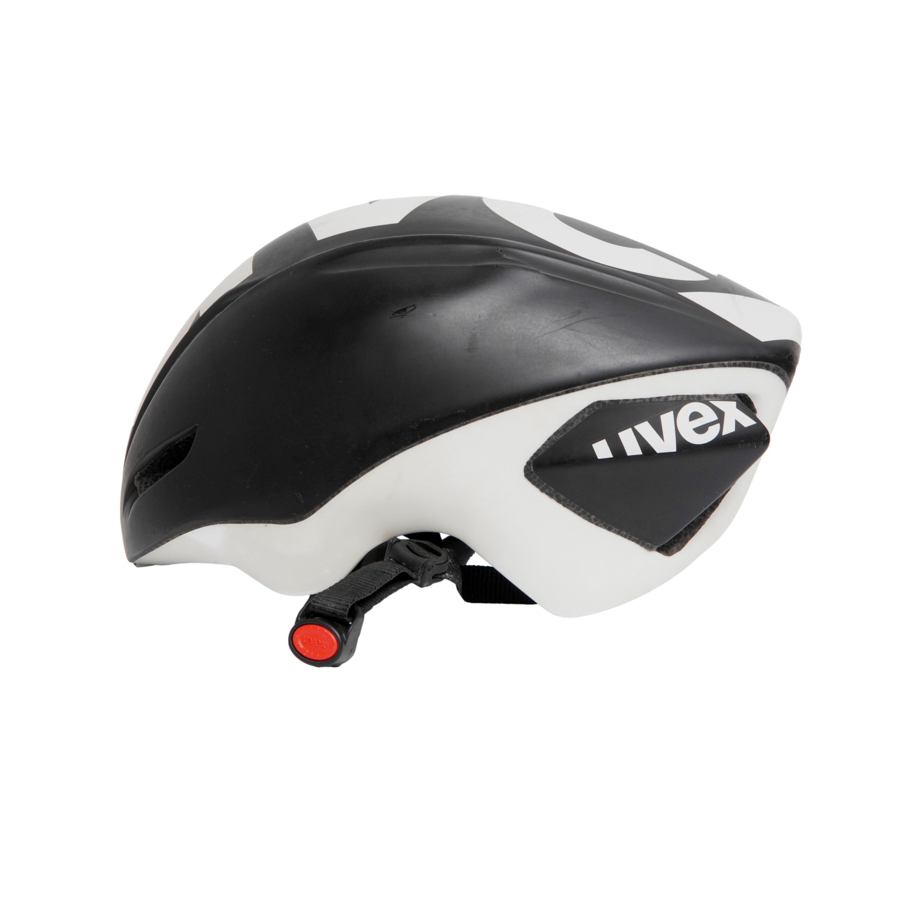 Capacete Unissex Ciclismo Uvex Deaerd Preto/Branco