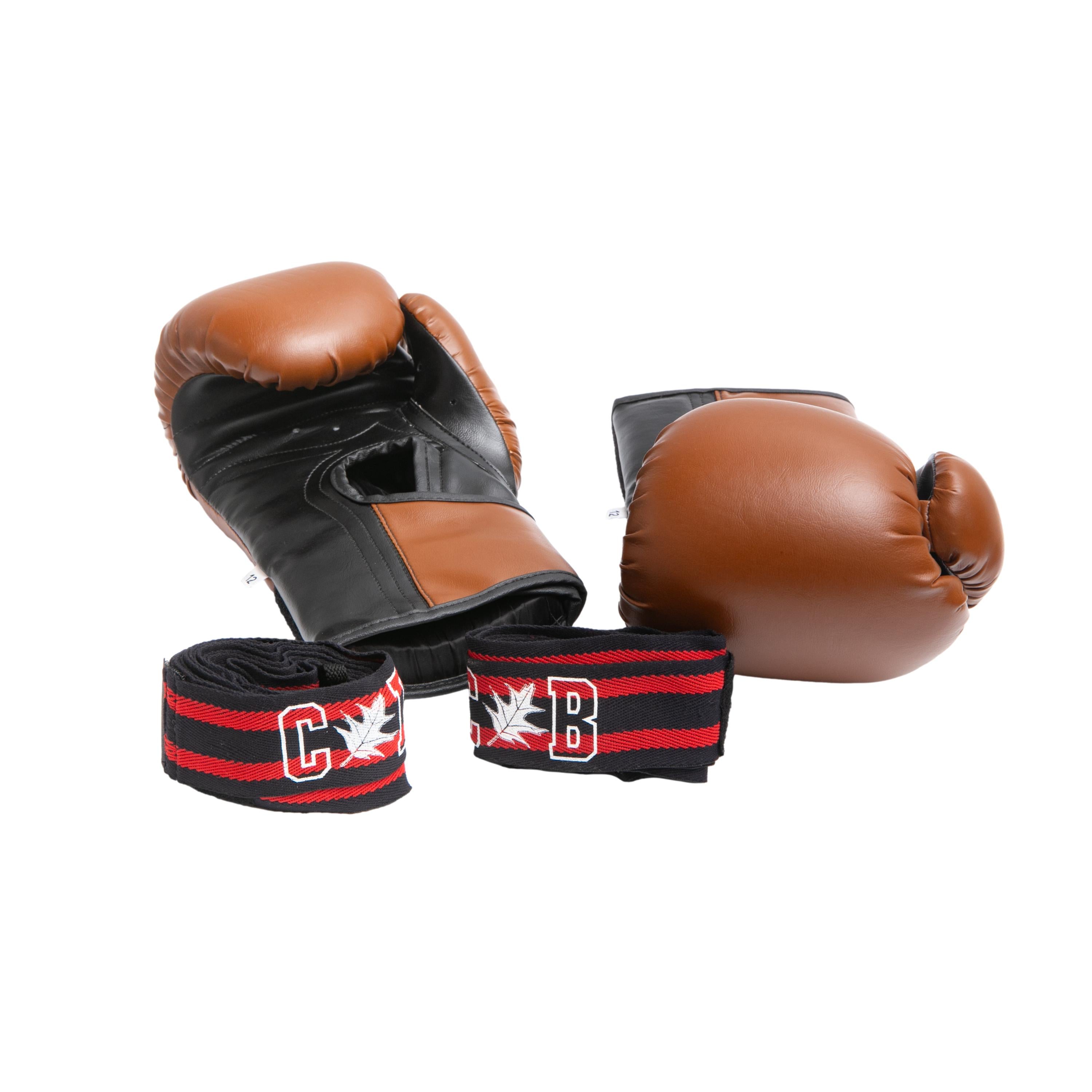 Luva Unissex Boxe CB Marrom - Tamanho 12