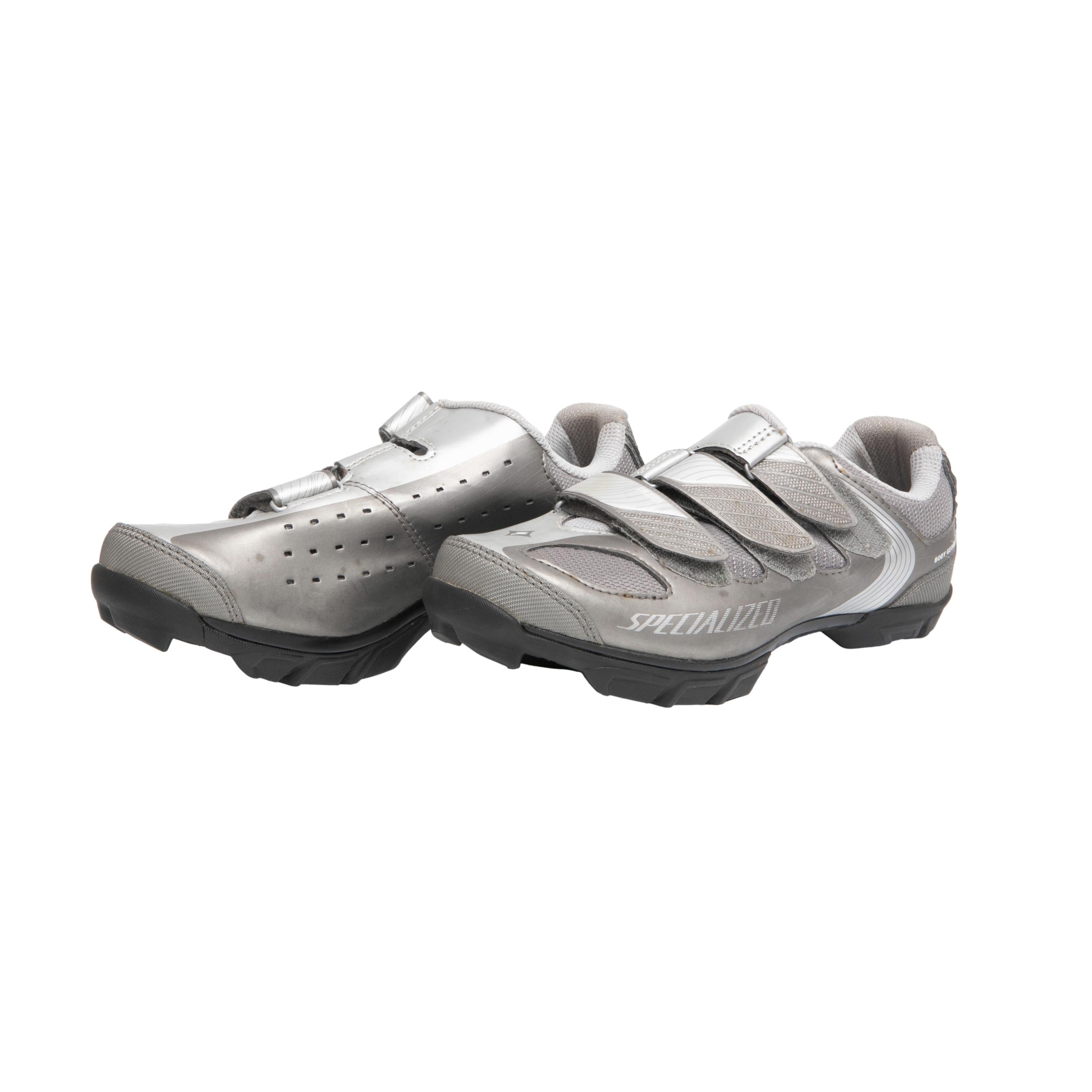 Sapatilha Feminina Ciclismo Specialized Body Geometri Cinza - Tamanho 38 US