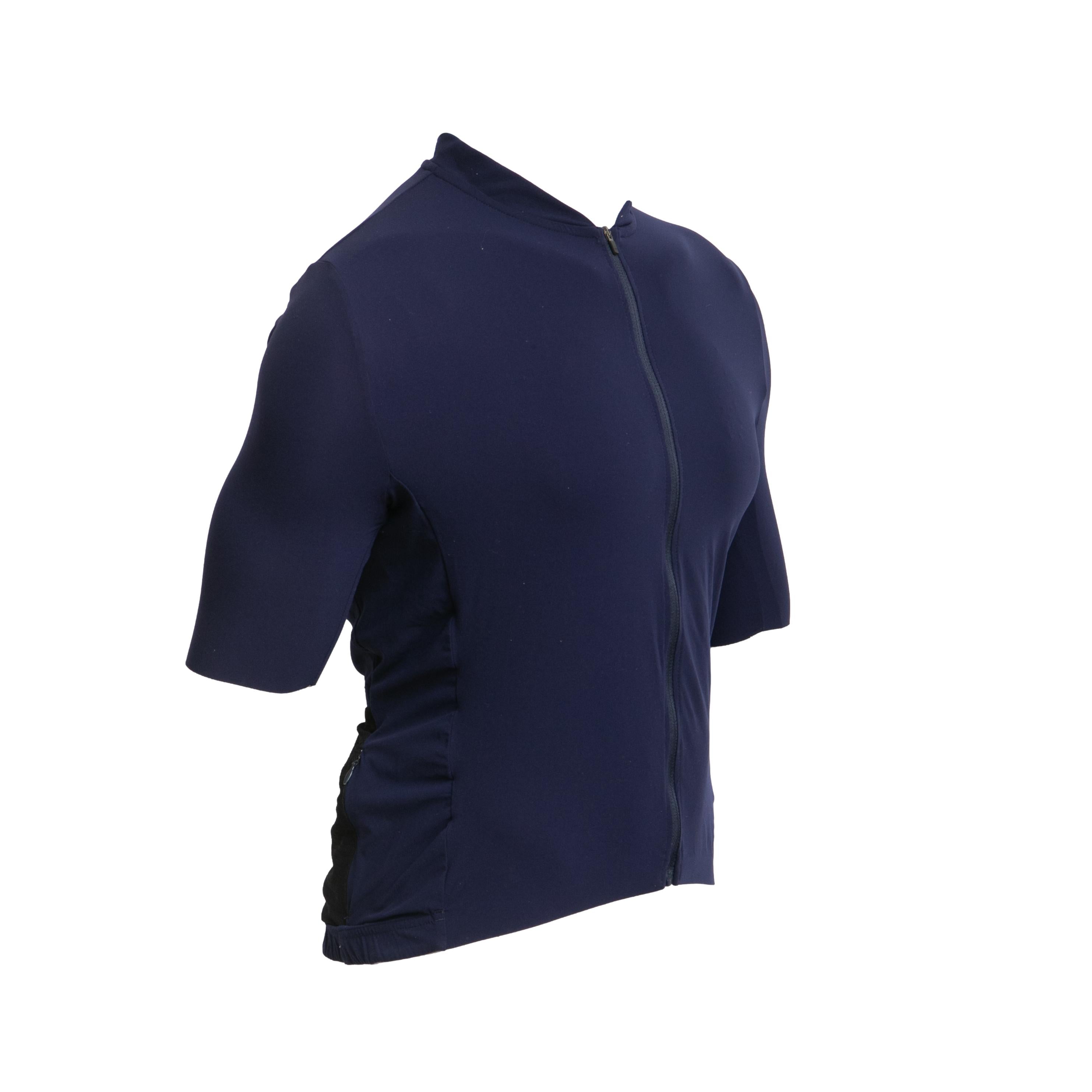 Camiseta Masculino Ciclismo Café Du Cycliste Cote D' Azur Azul - Tamanho XL
