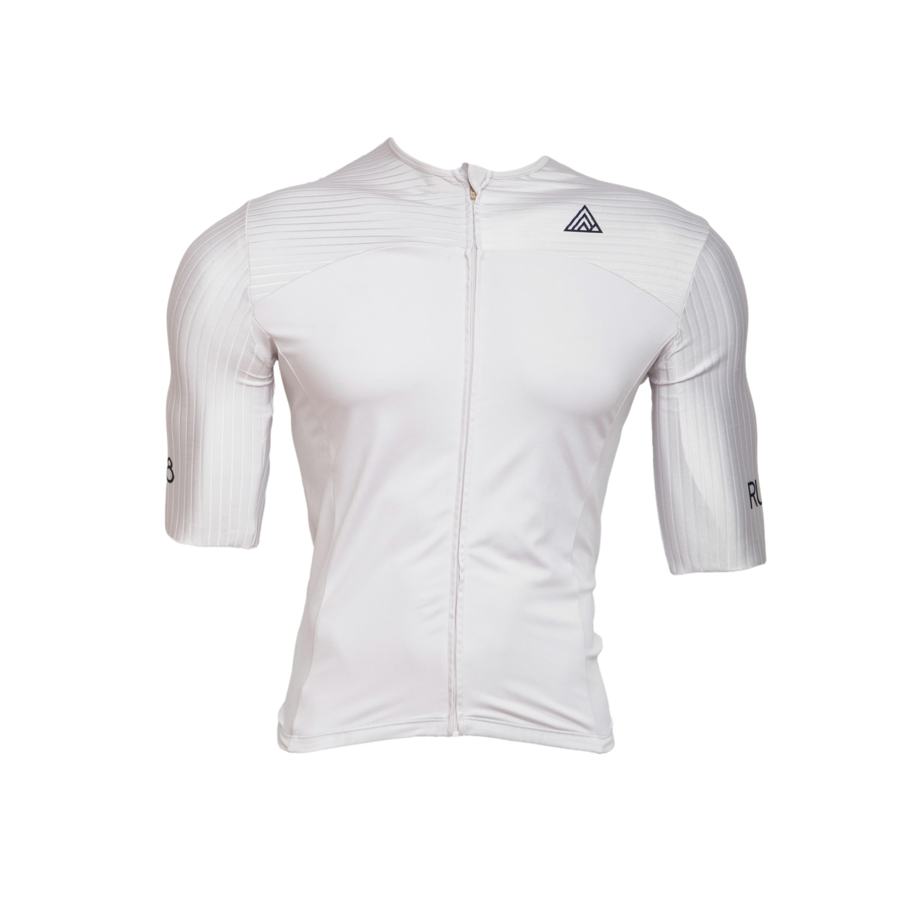 Camiseta Masculina Ciclismo Ruler 28 Branca - Tamanho M