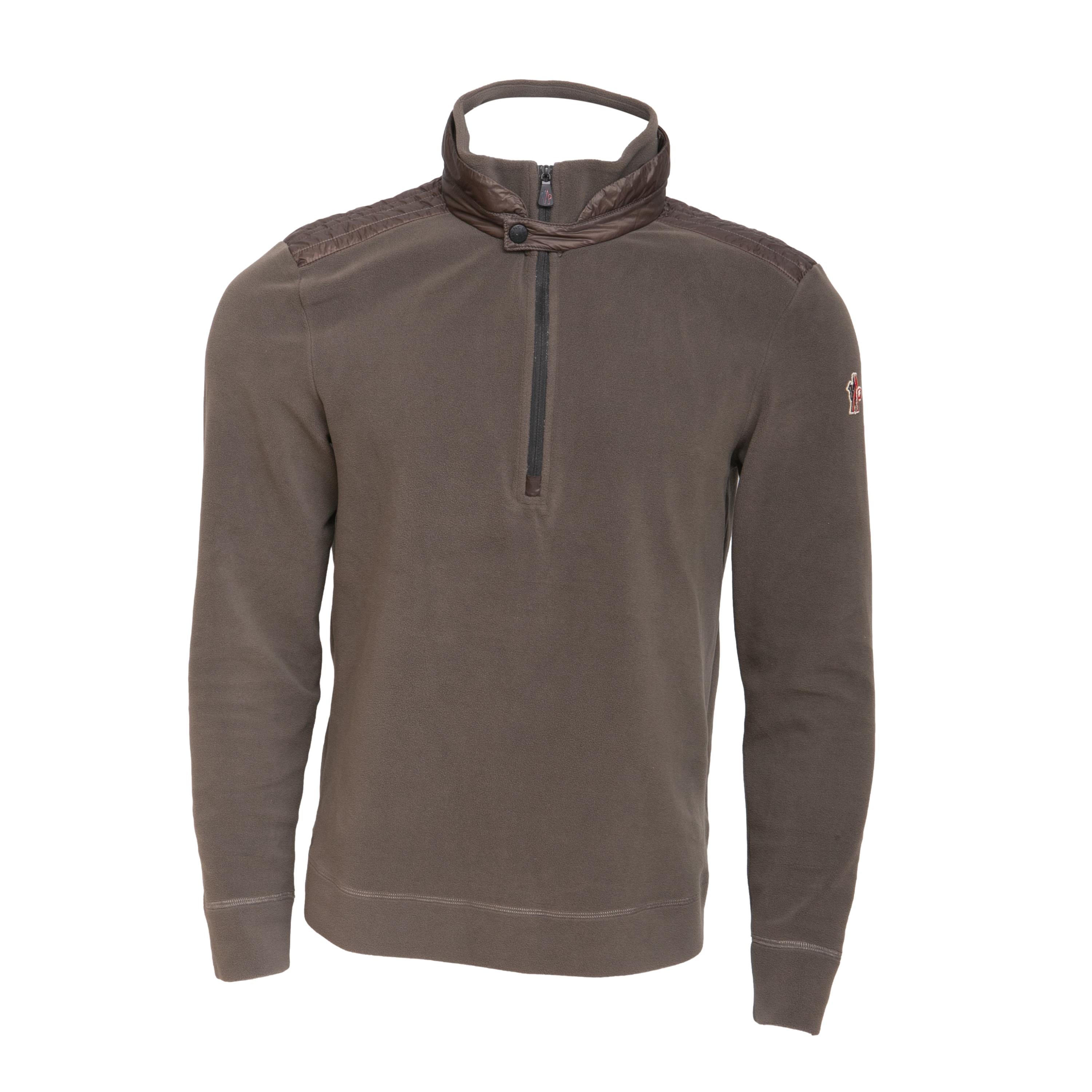 Casaco Fleece Masculino Ski Moncler Grenoble Marron - Tamanho XXL