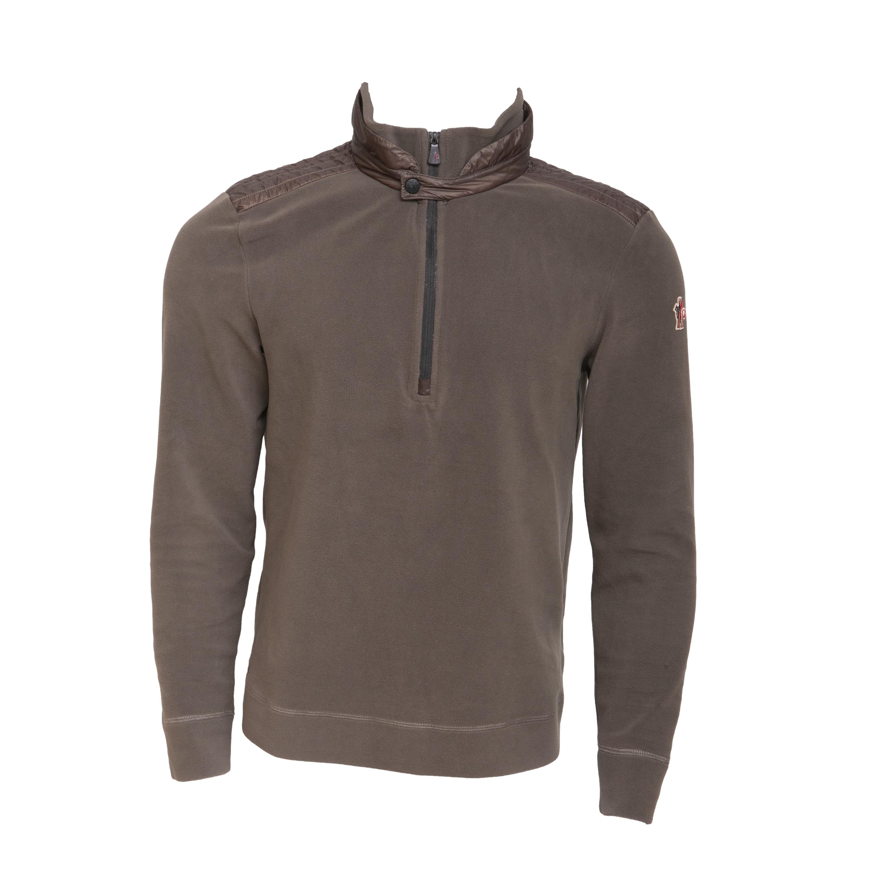 Casaco Fleece Masculino Ski Moncler Grenoble Marron - Tamanho XXL