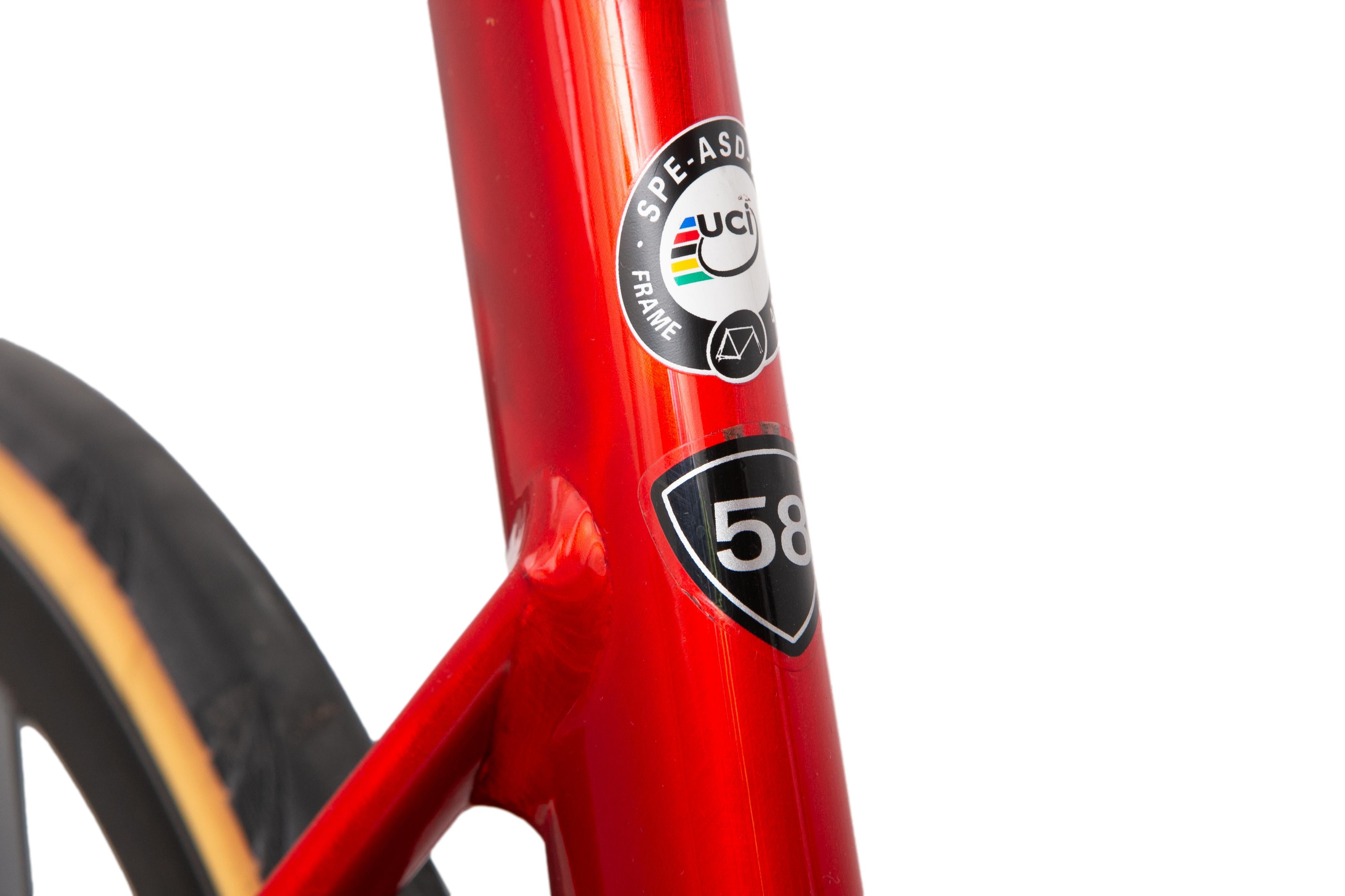 Bicicleta Unissex Ciclismo Specialized Allez Sprint Vermelha - Tamanho 58