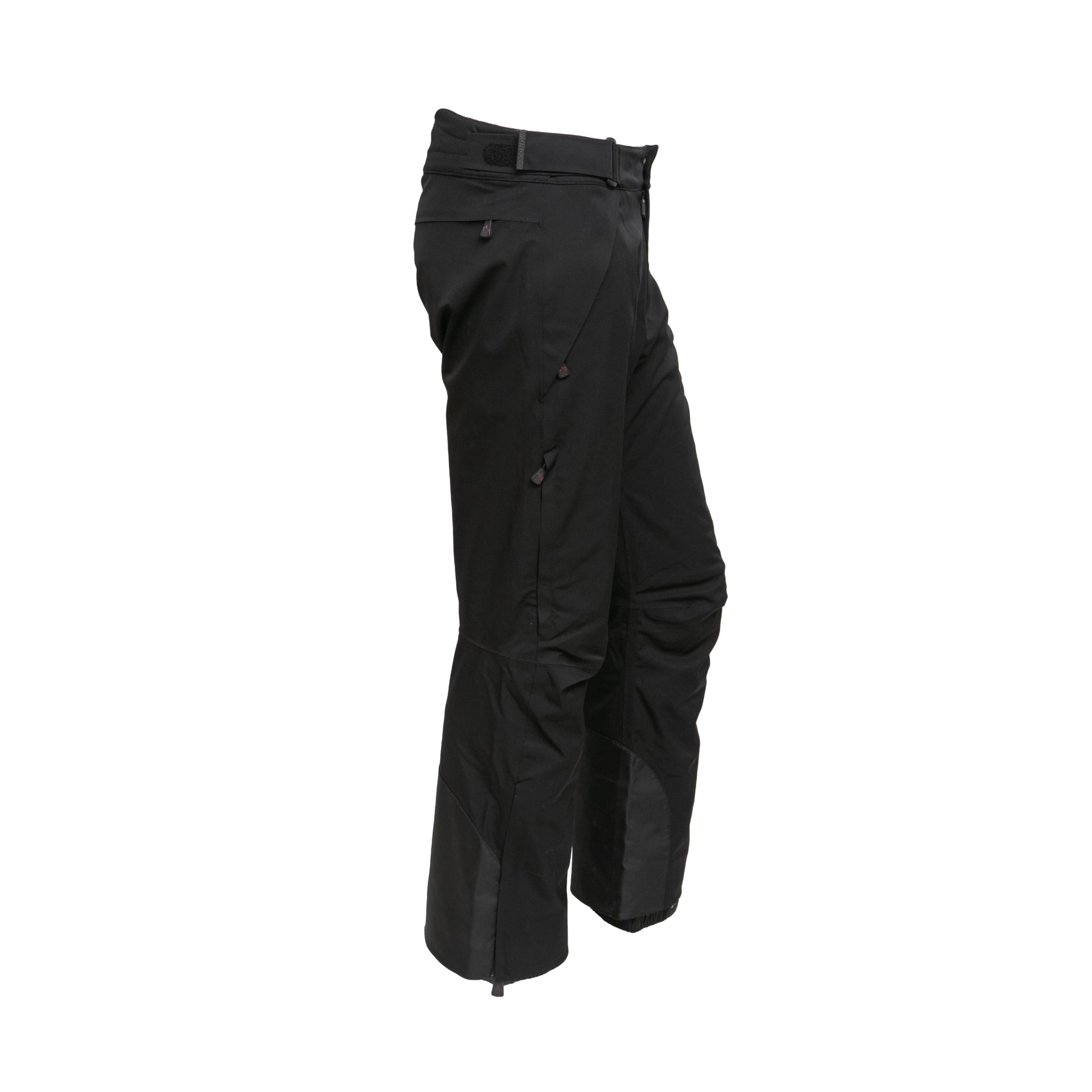 Calça Masculina Ski Moncler Grenoble Preta - Tamanho M