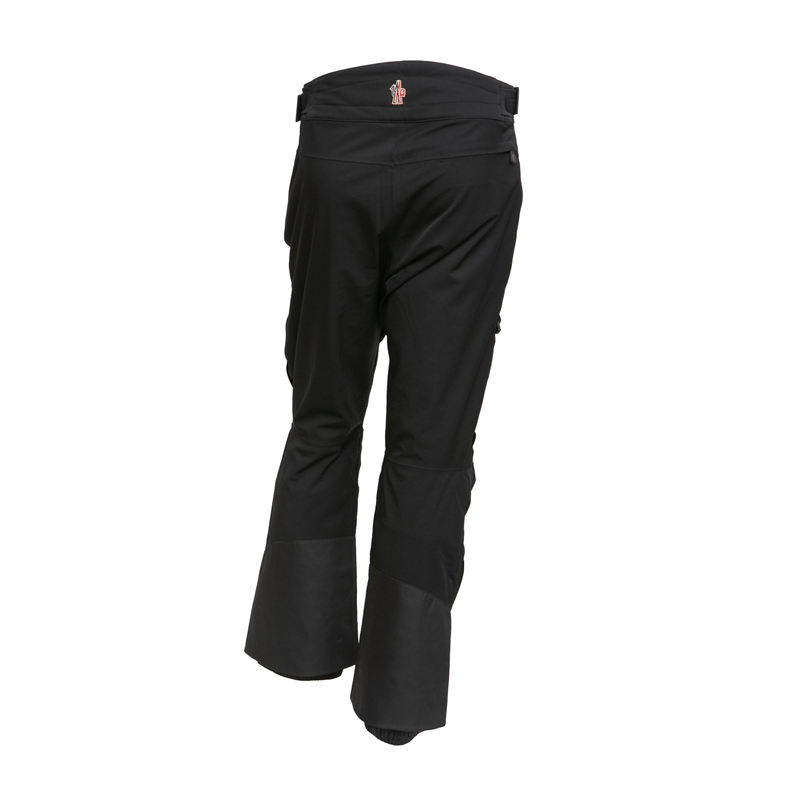Calça Masculina Ski Moncler Grenoble Preta - Tamanho M