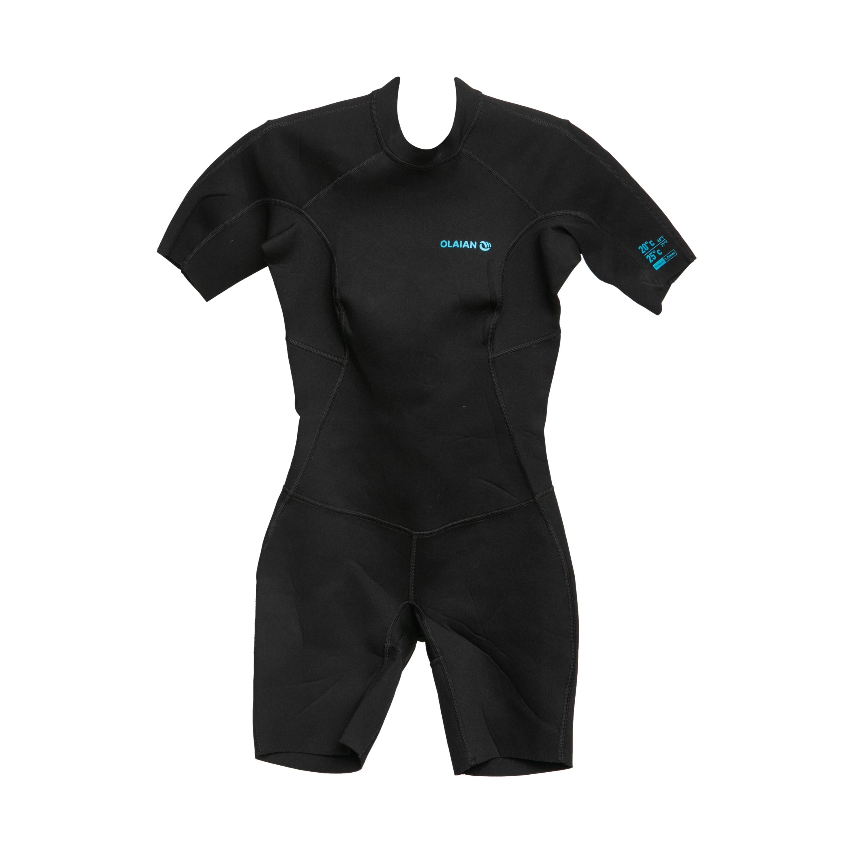 Macacão Feminino Surf Decathlon Olaian Preto - Tamanho PP
