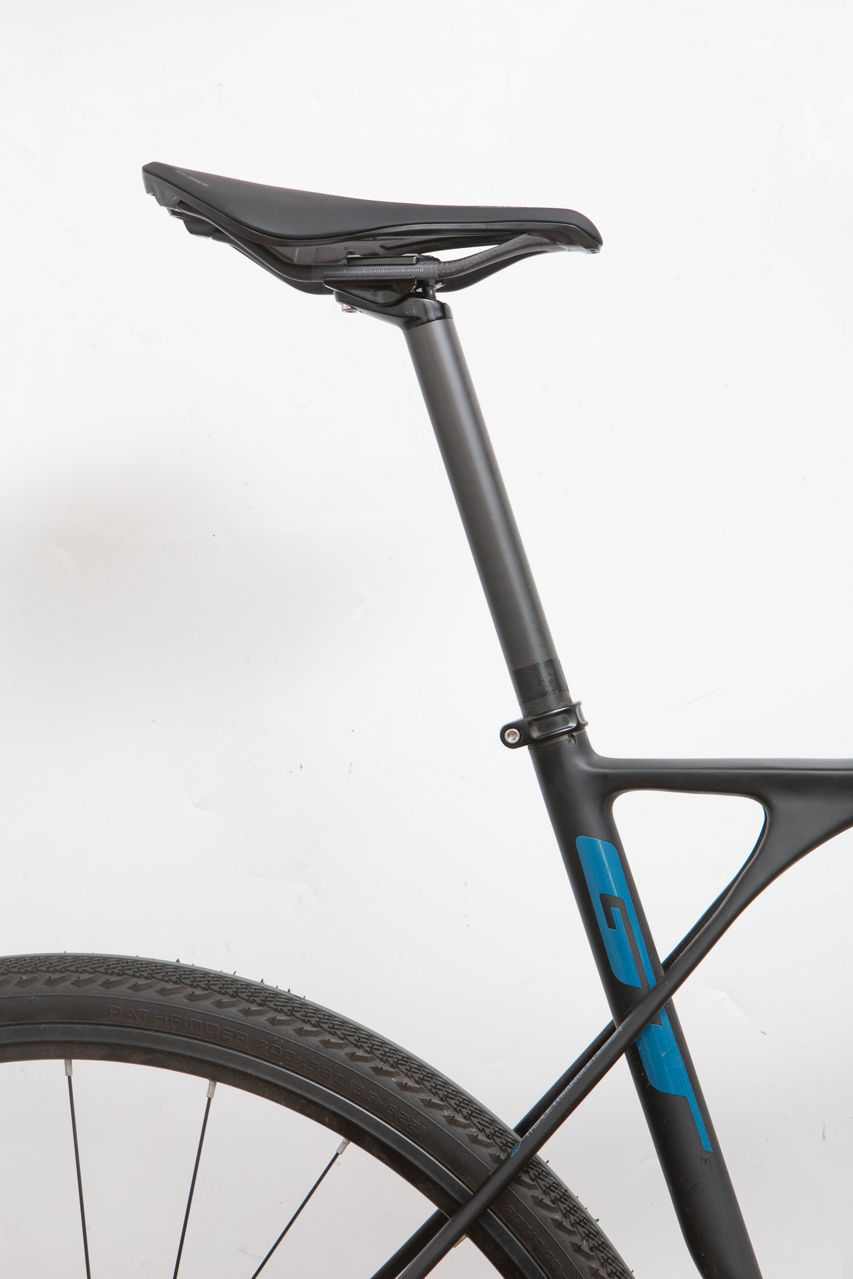 Bicicleta Unissex Ciclismo Gravel Carbon Pro 22V Preta - Tamanho 58