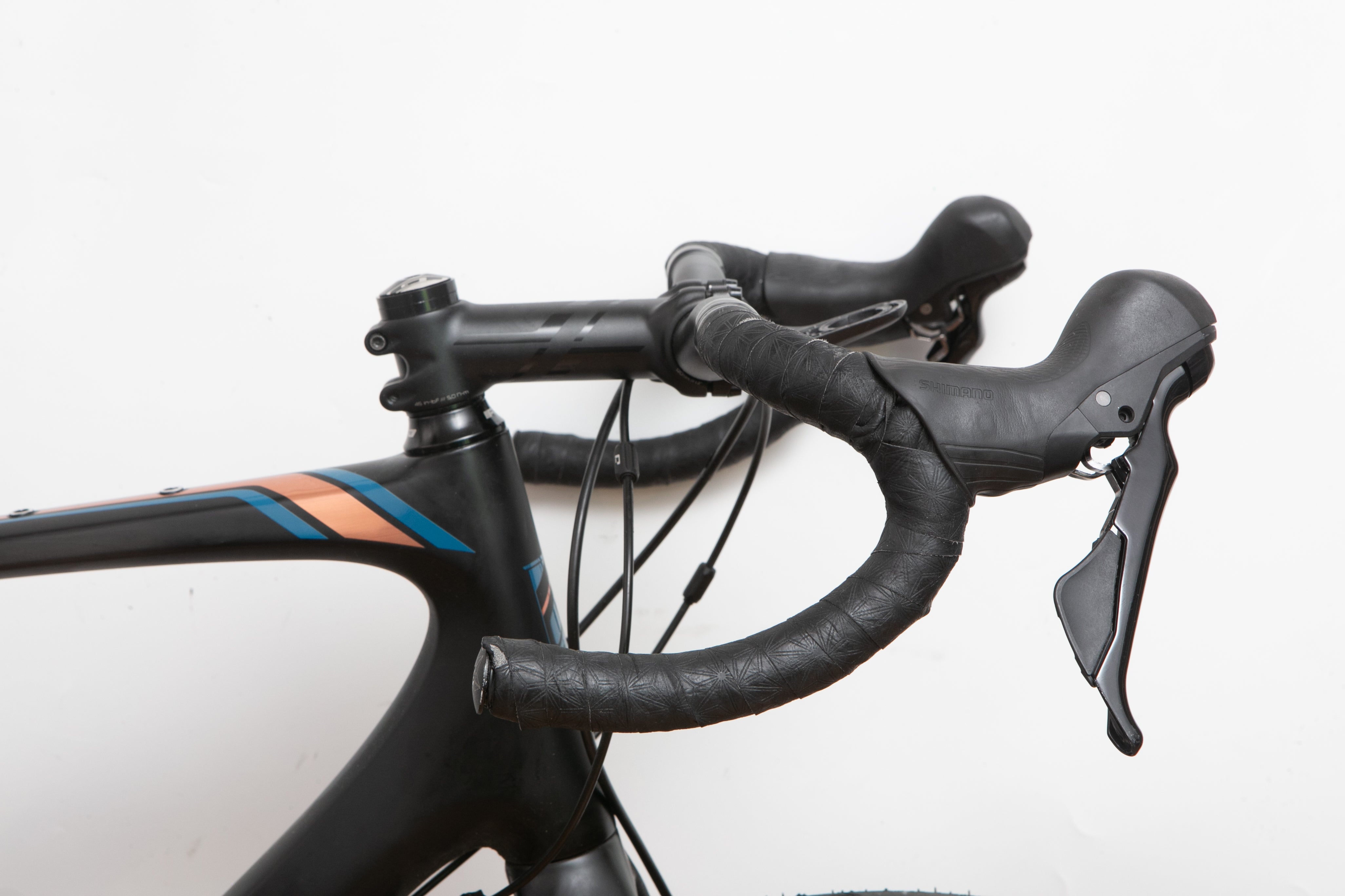 Bicicleta Unissex Ciclismo Gravel Carbon Pro 22V Preta - Tamanho 58