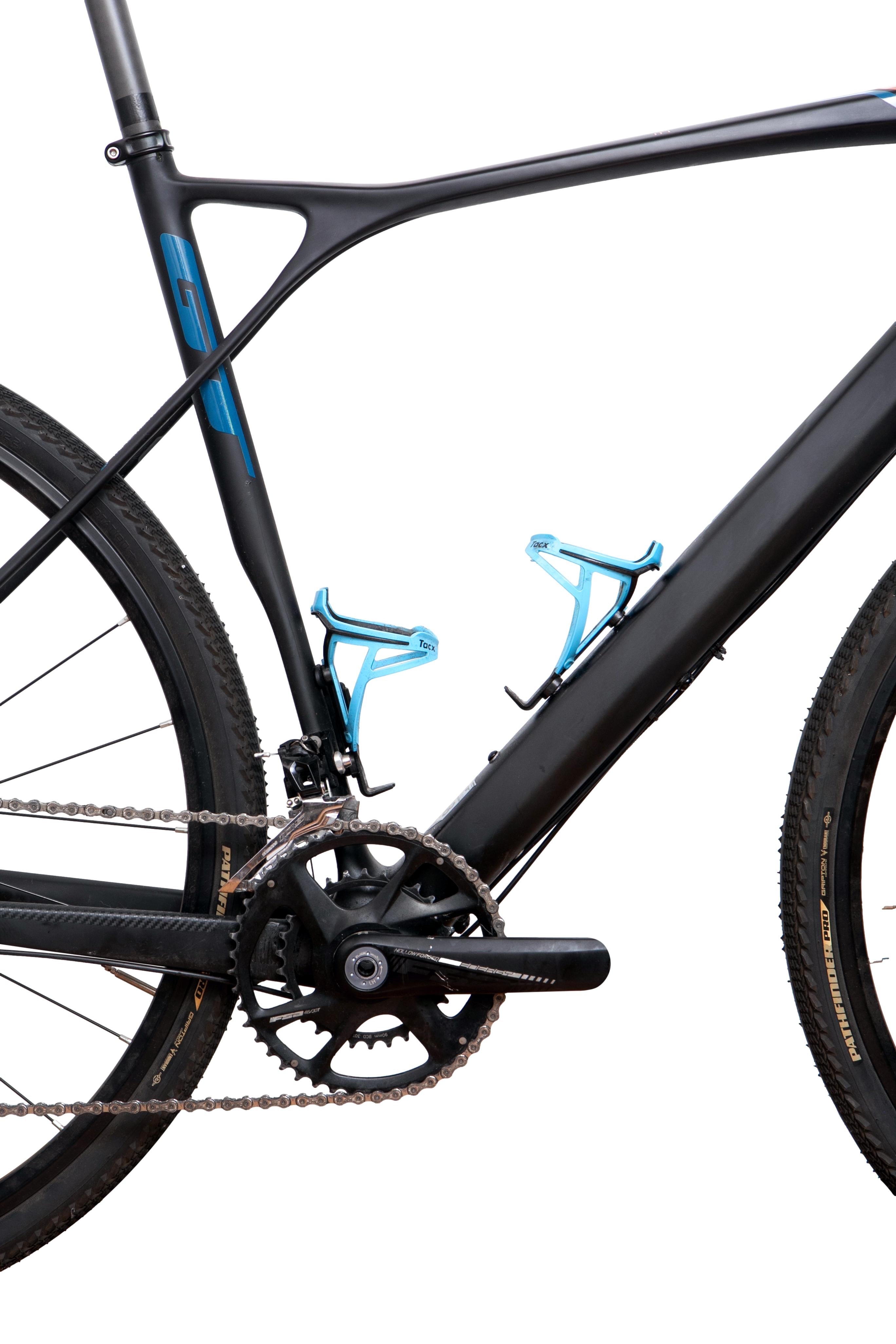 Bicicleta Unissex Ciclismo Gravel Carbon Pro 22V Preta - Tamanho 58