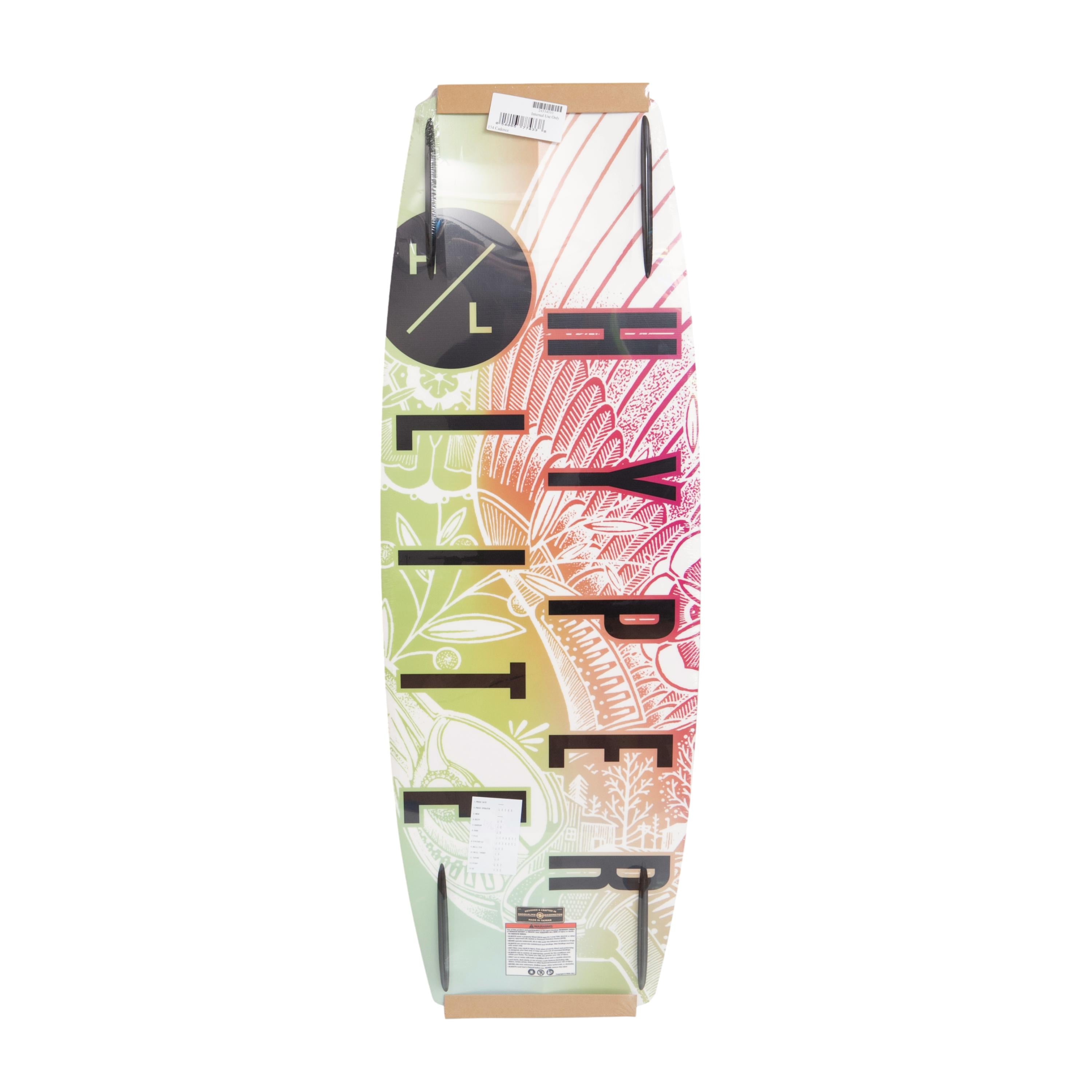 Prancha Unissex Wakeboard Hyperlite Cadence Multicor - Tamanho 134 cm