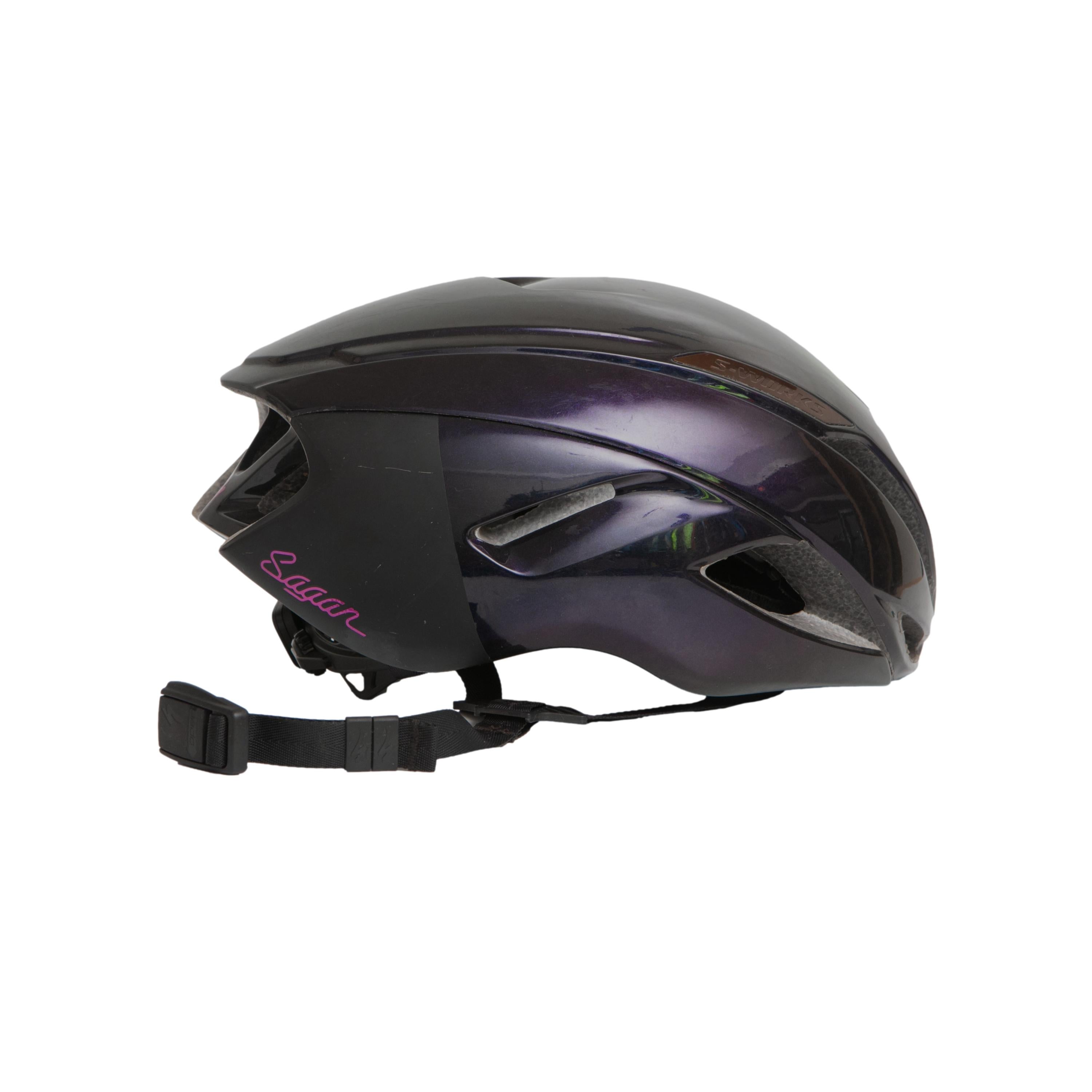 Capacete Masculino Ciclismo Specialized S-Works Evade II Roxo Escuro - Tamanho Medium 55 a 59