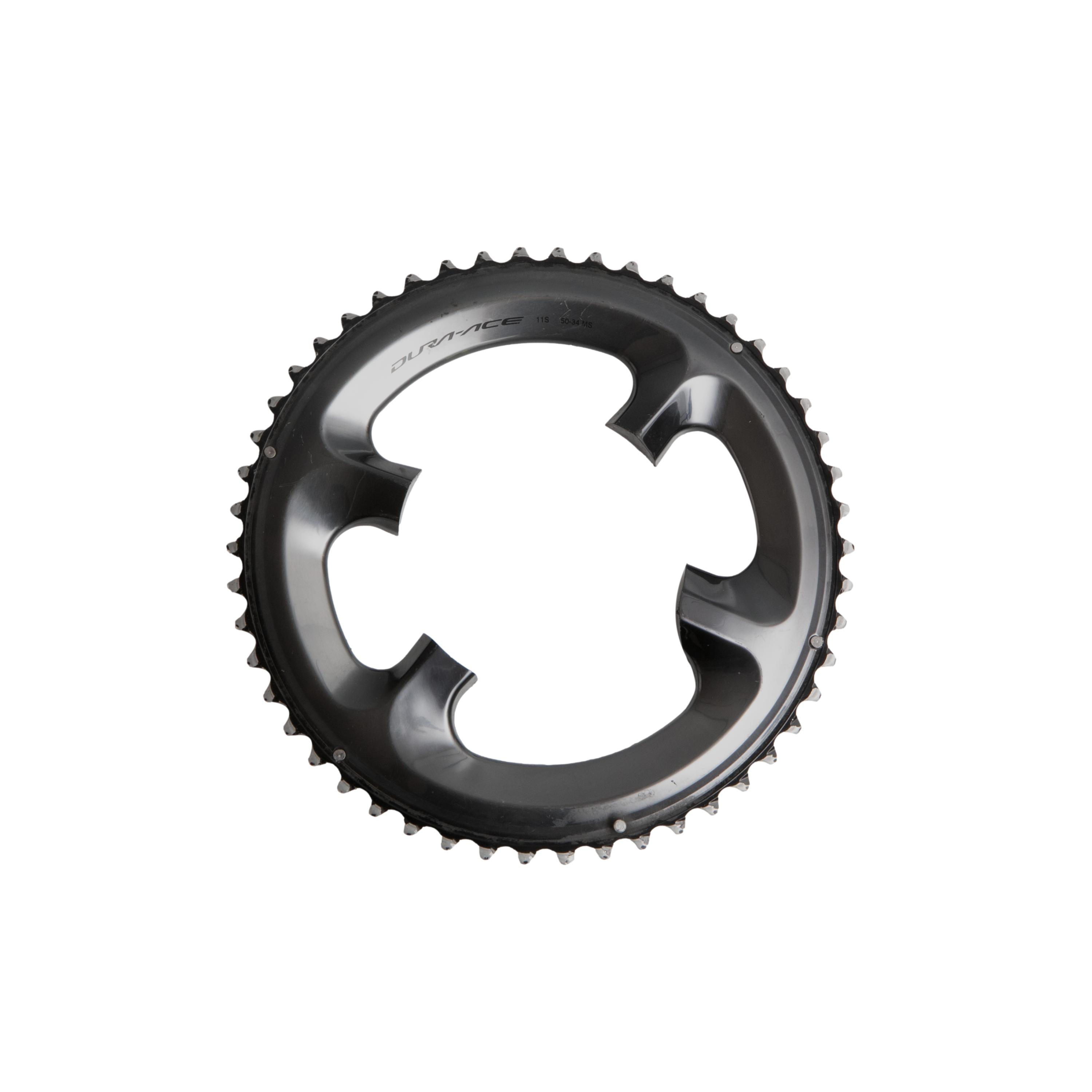 Rotor Unissex Ciclismo Dura-Ace Cinza - Tamanho 11S (50/34MS)