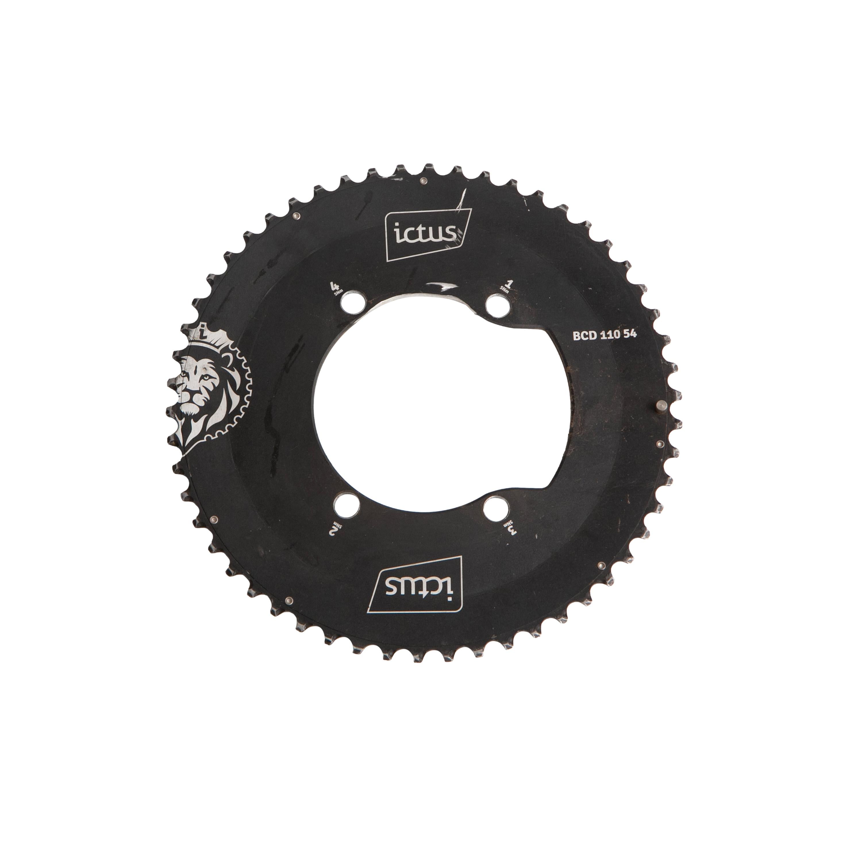 Rotor Unissex Ciclismo T.A Plateau Speed Noir 54DTS Preto - Tamanho BCD (110-54)
